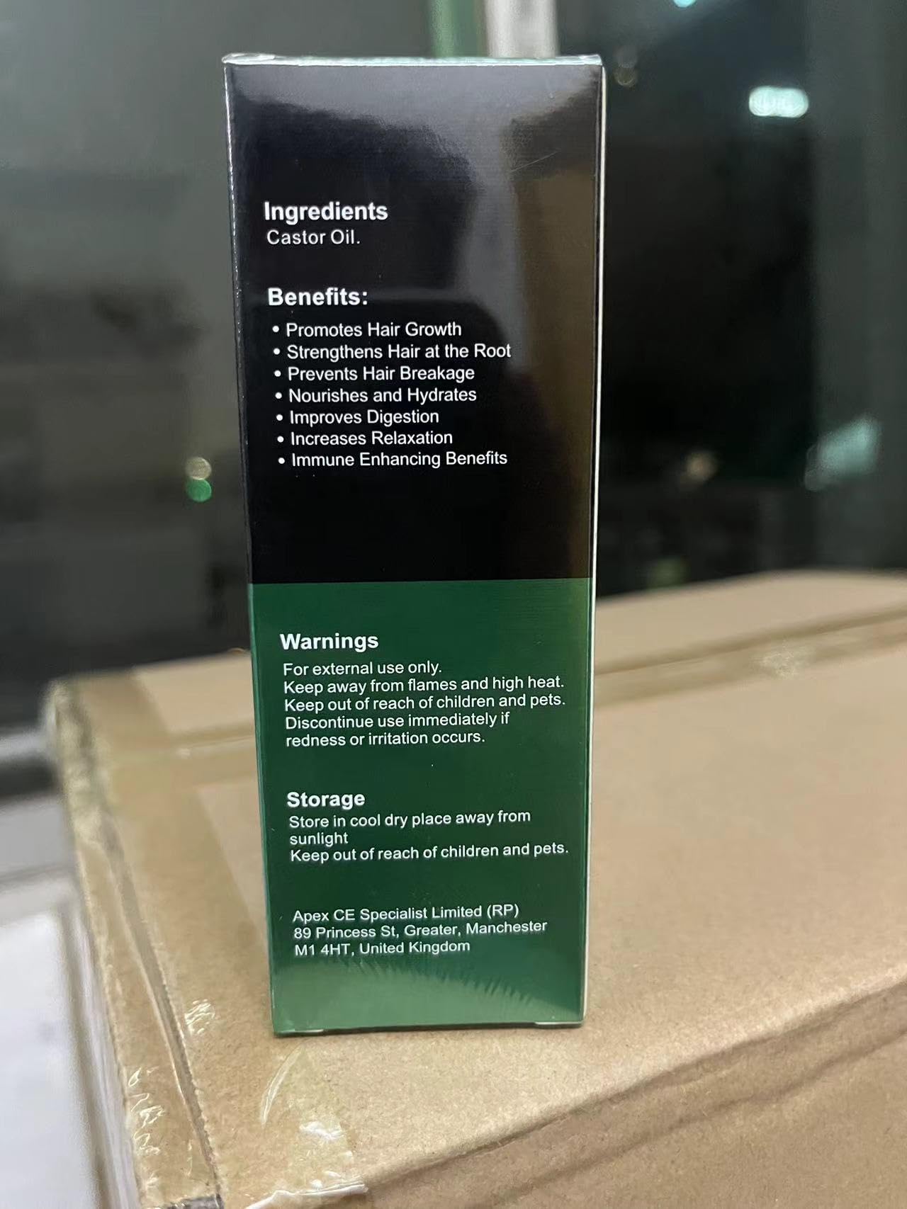 Jamaican Black Castor Oil, Organic Castor Oil For Hair Growth, Cold Press Unrefined, Thicker Eyelashes And Eyebrows, Massage Oil