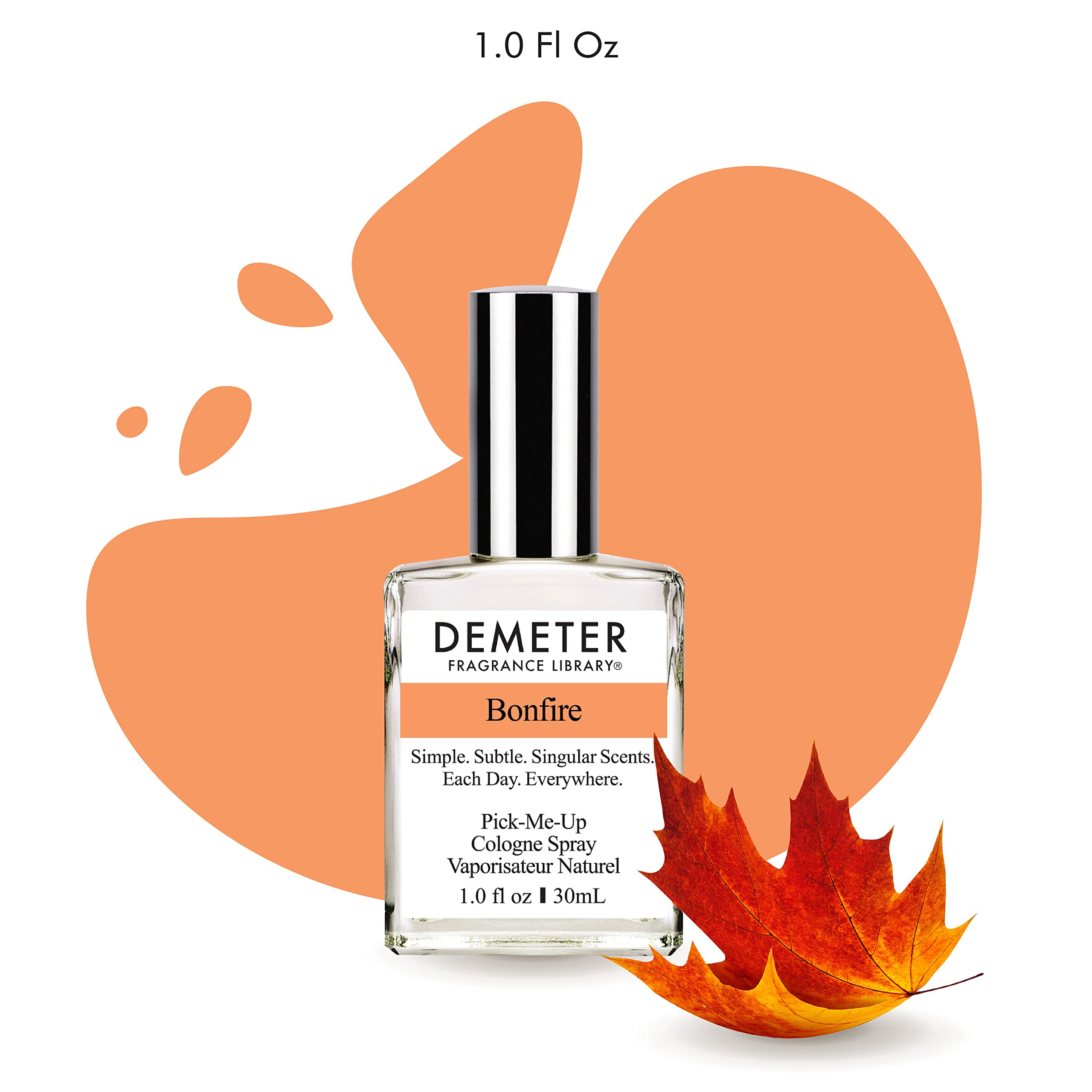 DEMETER Bonfire, 1 oz Cologne Spray, Perfume for Women and Men