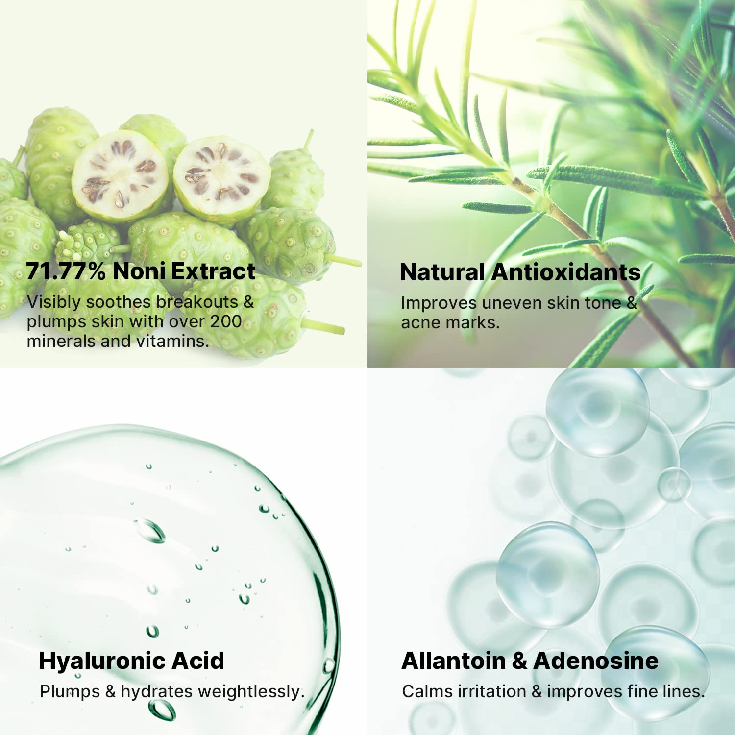 celimax Noni Energy Ampoule 30ml | with 71.77% Noni Extract, Hydrating, Moisturizing & Soothing Serum for Wrinkles & Fine Lines,