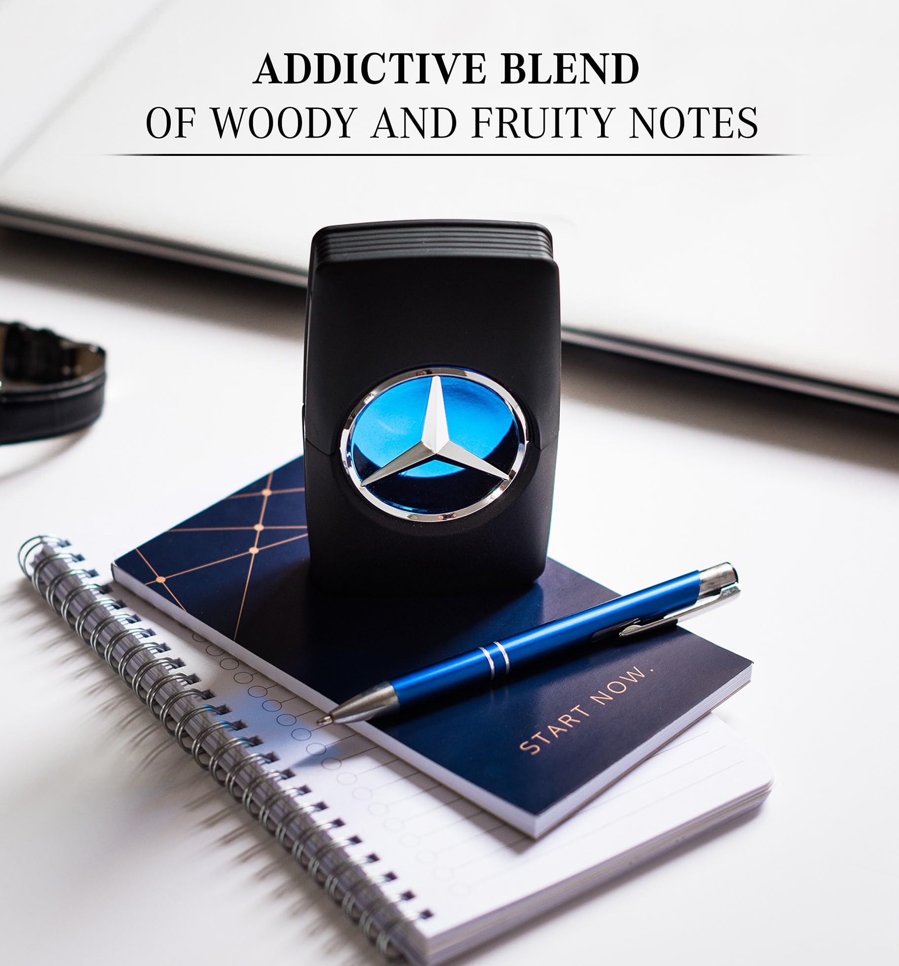 Mercedes-Benz Man - Elegant Fragrance With Sensual, Floral, Woody Notes - Mesmerize The Senses With Original Luxury Mens Eau De