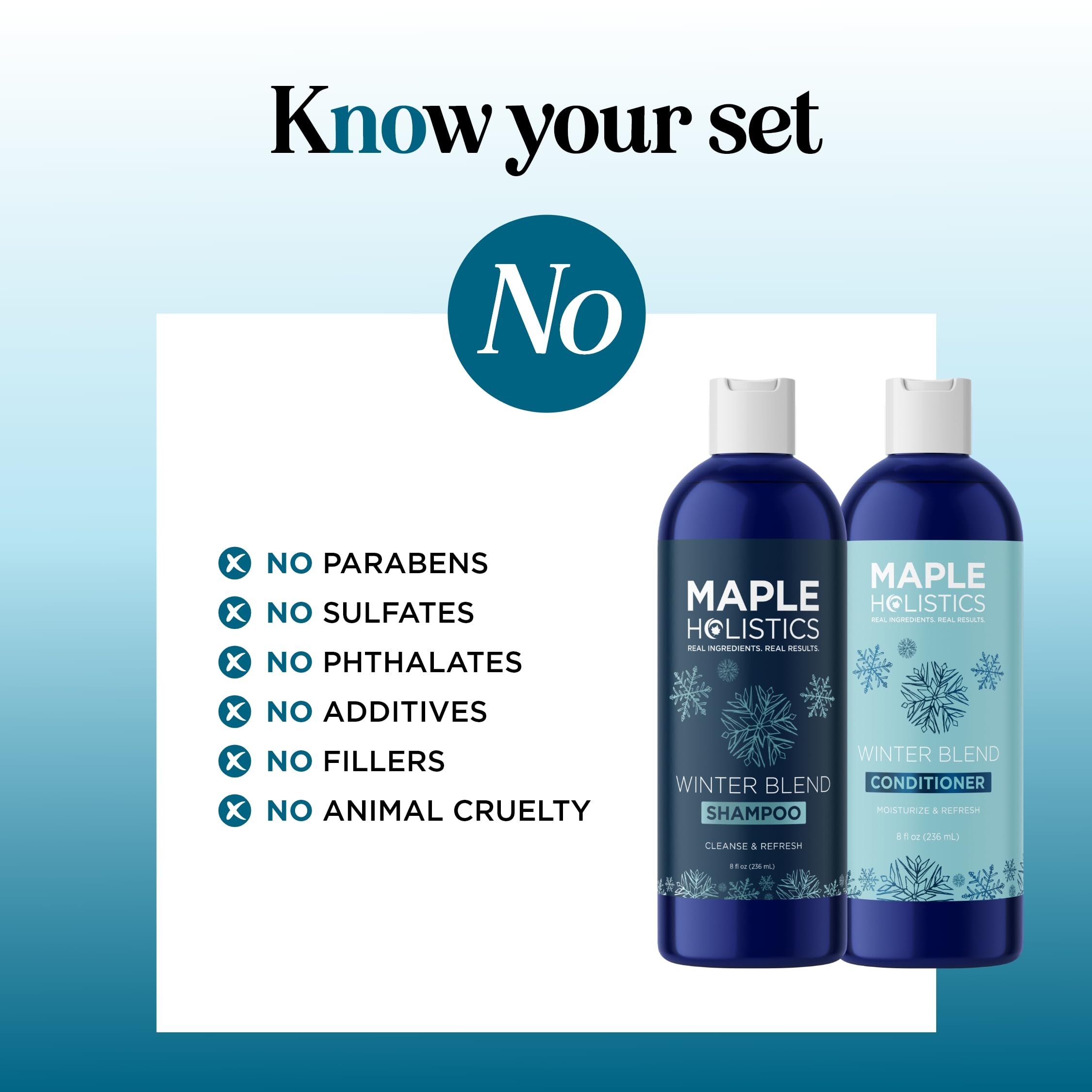 Sulfate Free Shampoo And Conditioner - Hard Water Hair Treatment With Five Mint Essential Oils For Replenishing Hydration And Sh
