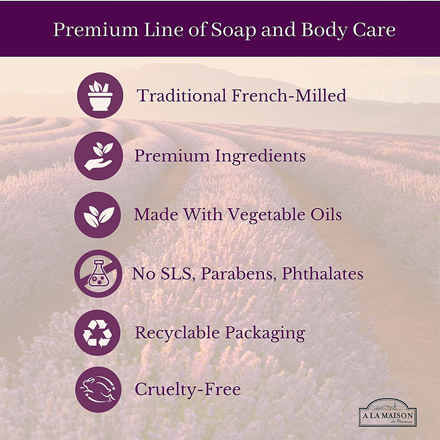 a la Maison Lotion White, Honeysuckle, 5 Fluid Ounce