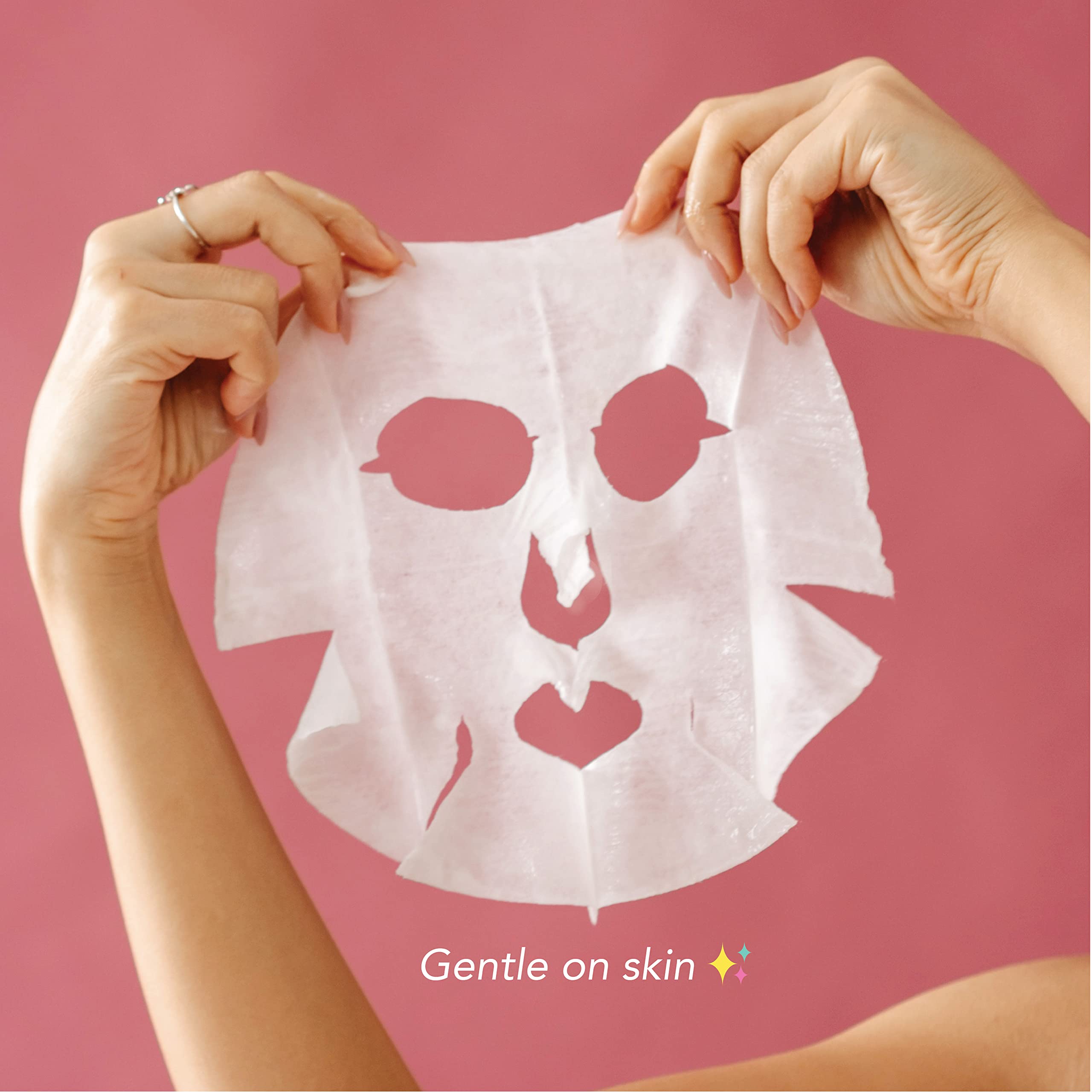 Innerest Original Derma Beauty Collagen Face Masks Skincare - 12 Pk Ultra Moisturizing Coconut Face Mask Skin Care Sheet Masks S