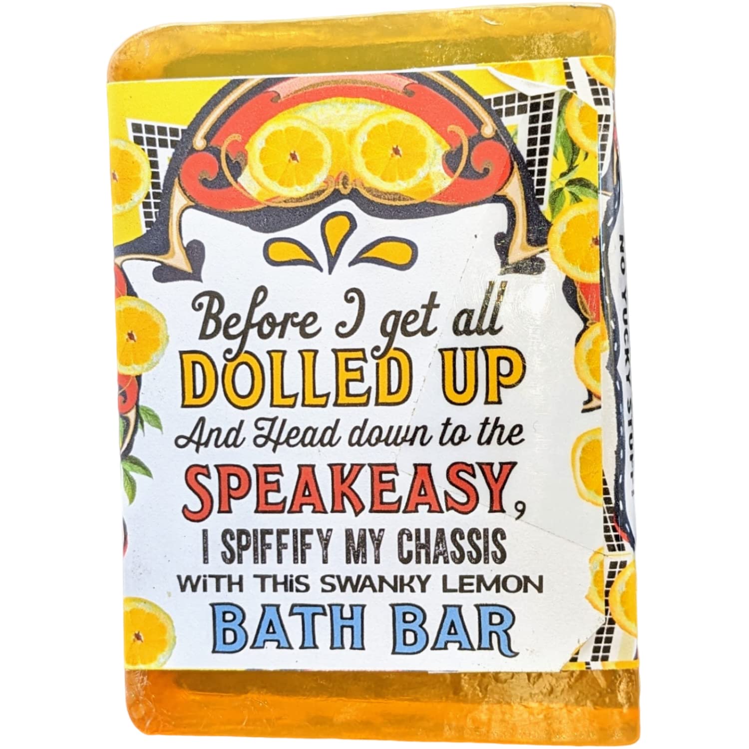 Filthy Bohemian Lucky Ducky Lemon Drop Soap Bar