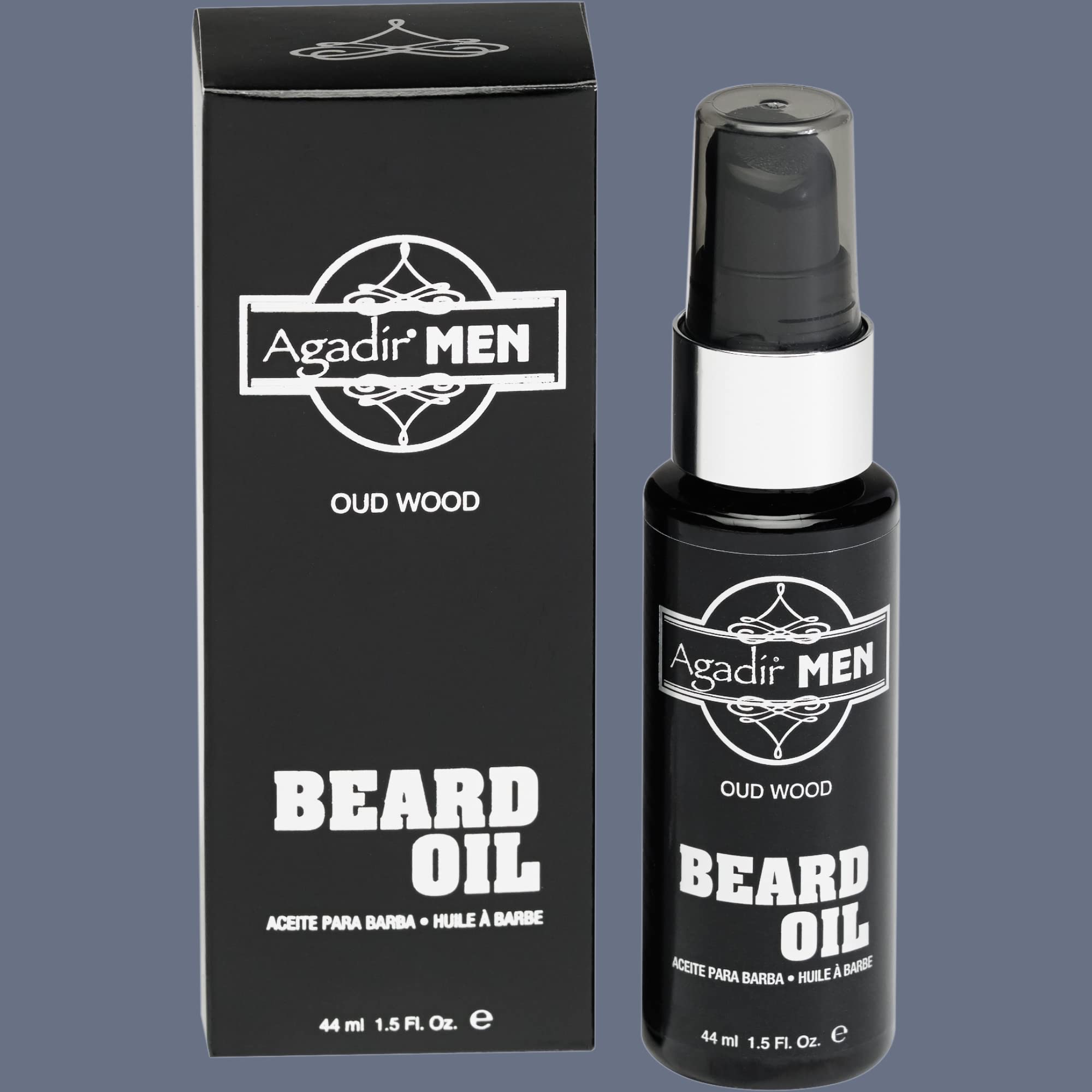 Agadir Oud Wood Beard Oil, 1.5 Fl Oz