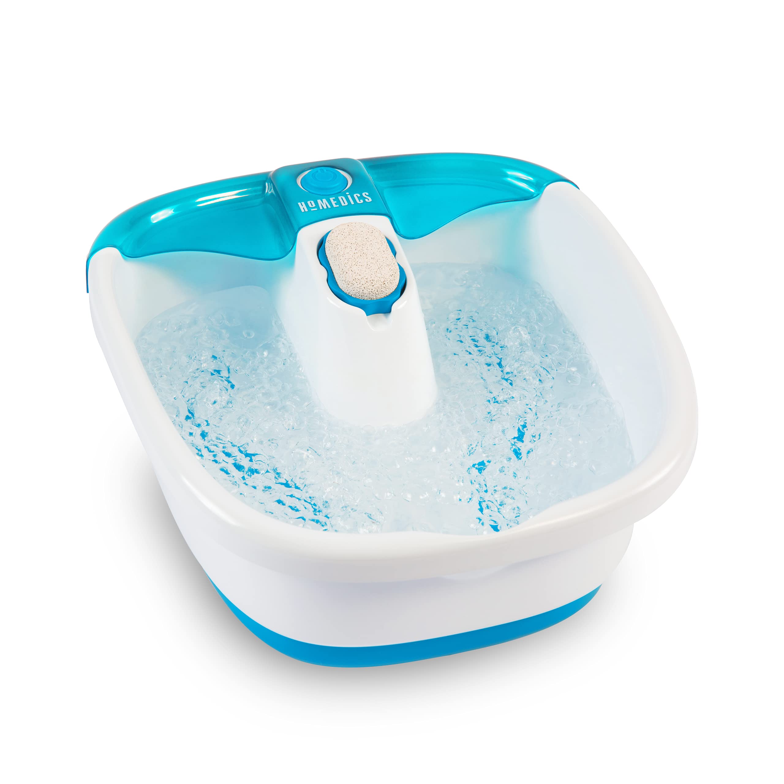 Homedics Bubble Mate Foot Spa, Toe Touch Controlled Foot Bath With Invigorating Bubbles And Splash Proof, Raised Massage Nodes A