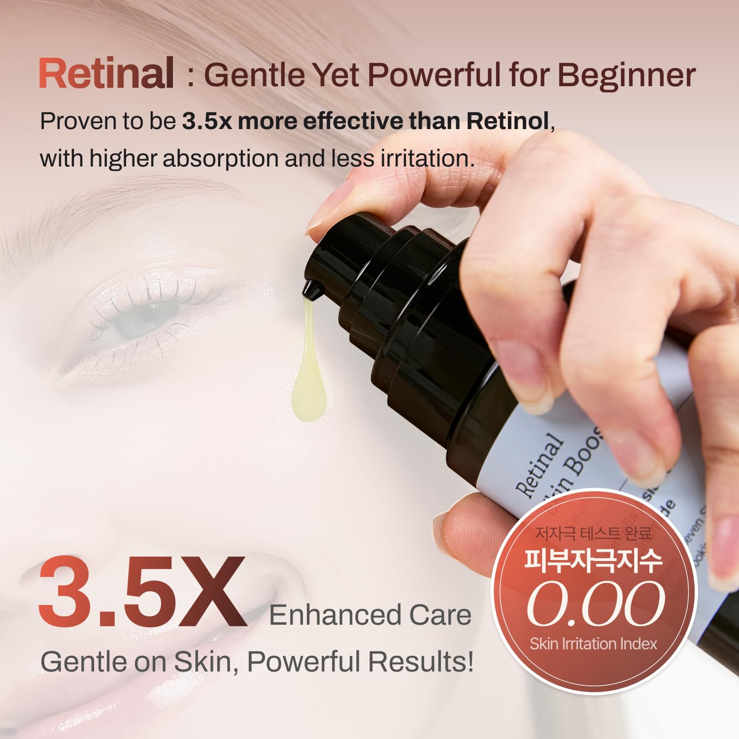 Meditherapy Retinal Skin Booster Serum - Advanced Retinol Serum For Face - Hydrating And Firming Facial Serum For Uneven Skin To