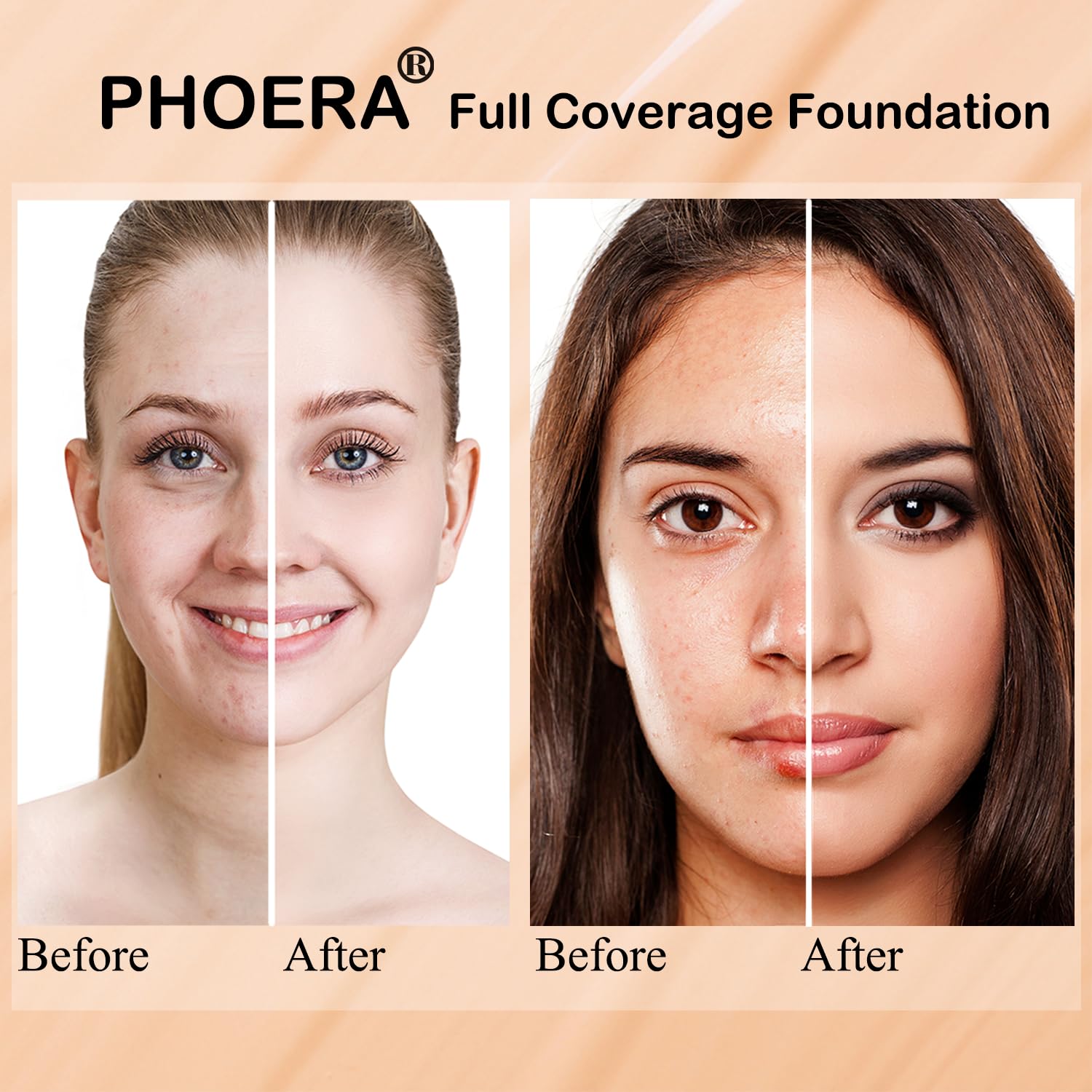 Phoera Foundation,3 Pcs Contour Stick Makeup Kit,Shades With Highlighter Stick,Blush Stick And Bronzer Contour,Phoera Makeup Mat