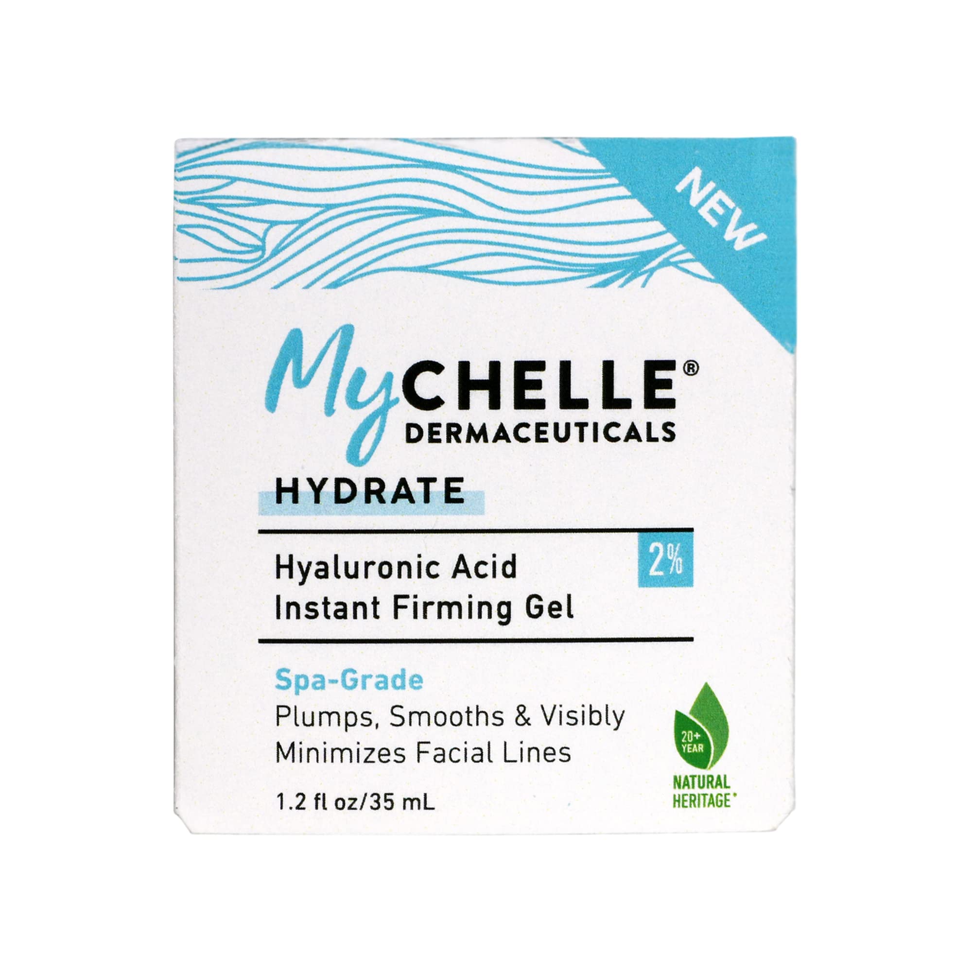 MyChelle Dermaceuticals Instant Firming Gel, Concentrated 2% Spa Grade Hyaluronic Acid