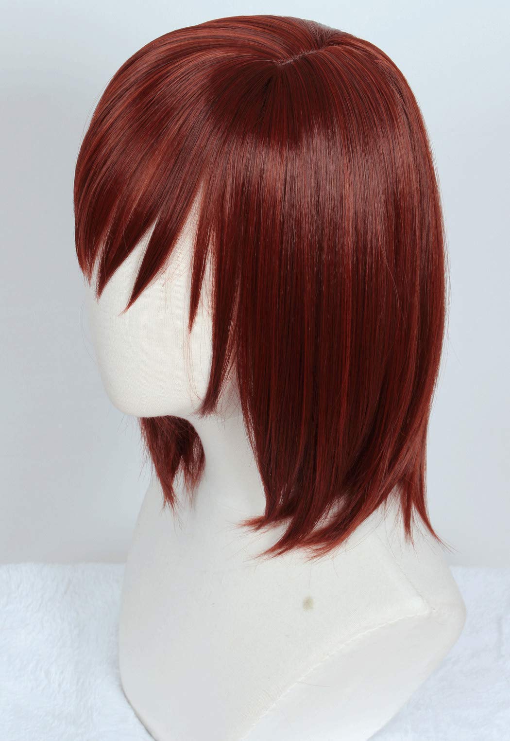 Linfairy Red Mixed Kairi Wig Halloween Cosplay Costume Wig For Women Party Hair