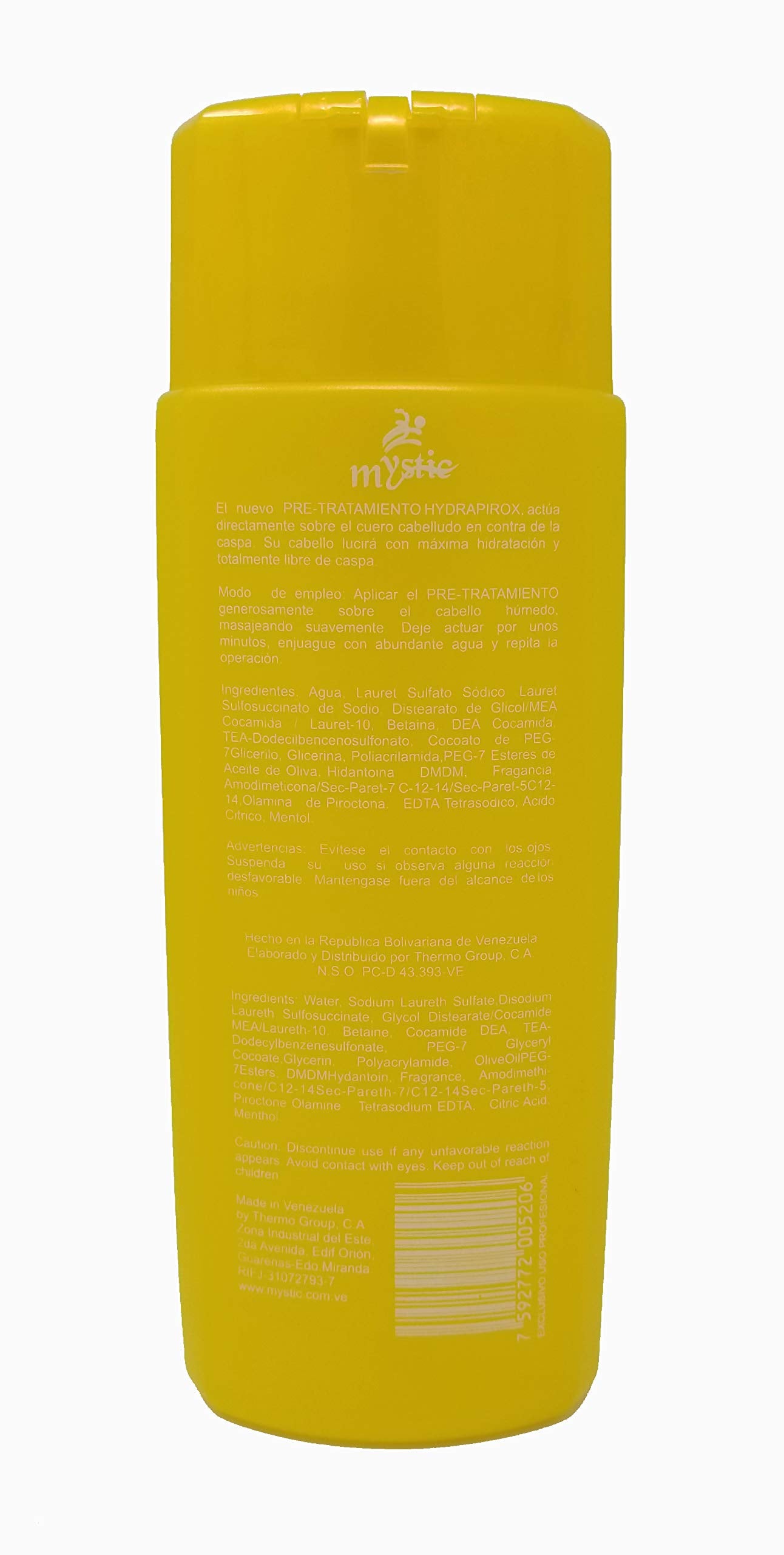 Kleravitex HydraPirox Antidandruff Shampoo - Dandruff Treatment Stops and Controls Dandruff - Dry Scalp Shampoo - Can Be Used fo