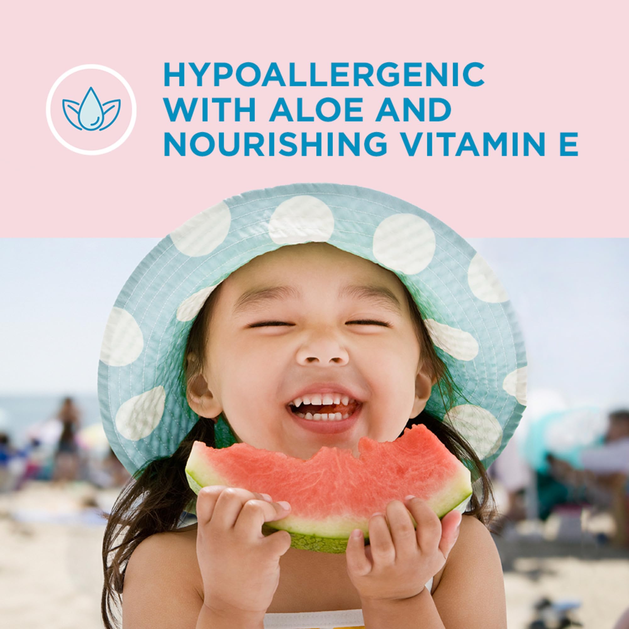 Coppertone Spf#50 Waterbabies Aloe & Vitamin-E Lotion 8 Ounce (237ml) (Pack of 6)