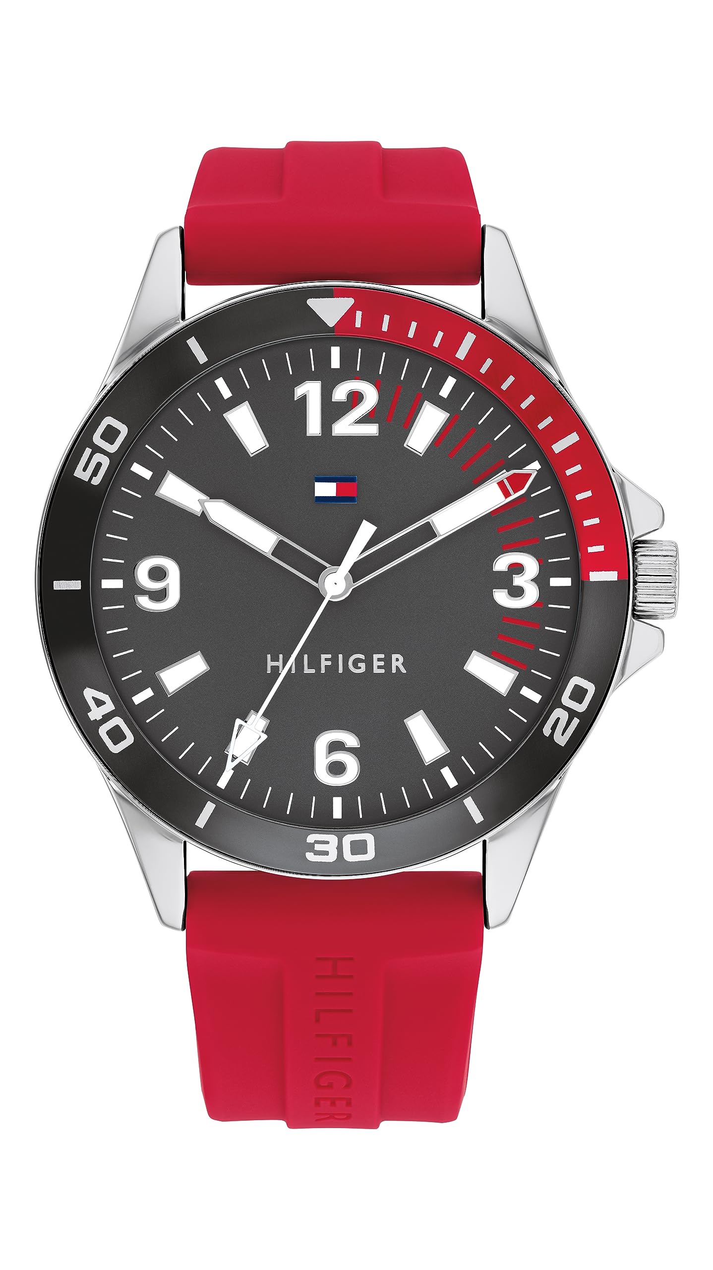 Tommy Hilfiger Grey Dial Round Shaped Casual Men Analog Watch_Th1791867W