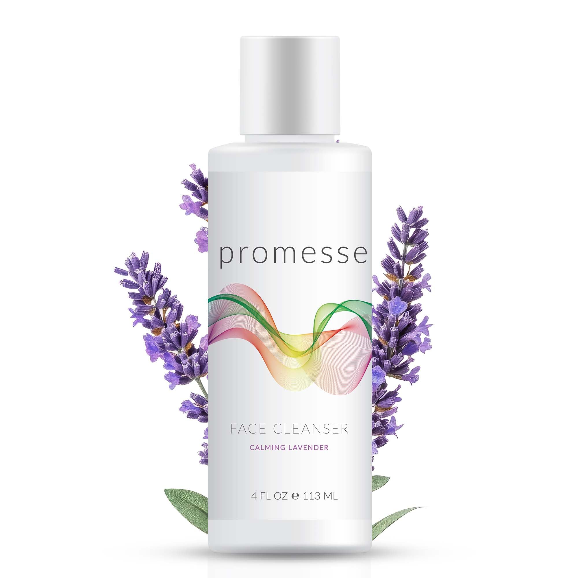 promesse Facial Cleanser for AcneProne Skin, Lavender Face Wash, 4 fl oz