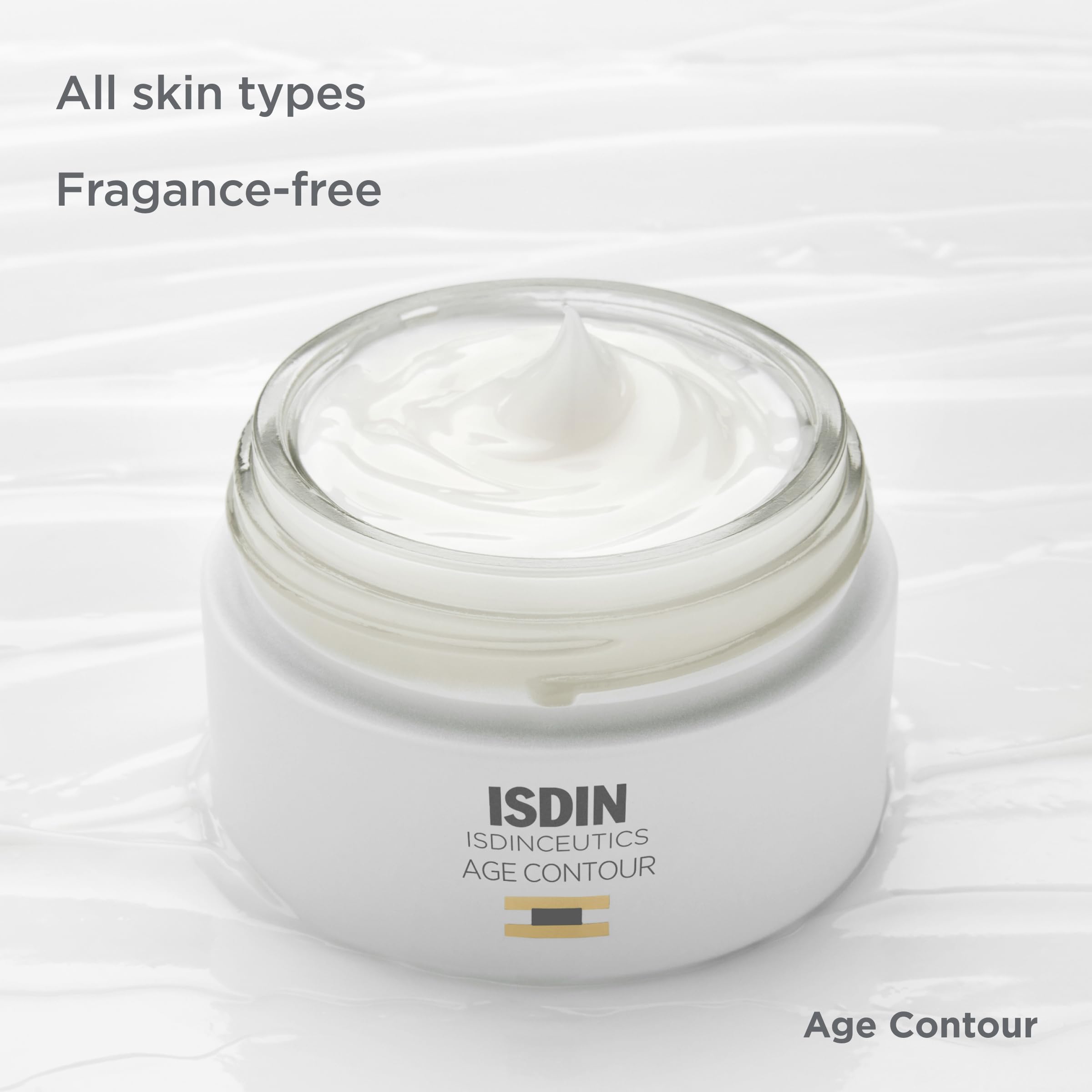 Isdin Age Contour Face And Neck Cream Moisturizing And Firming Action 1.8 Fl Oz