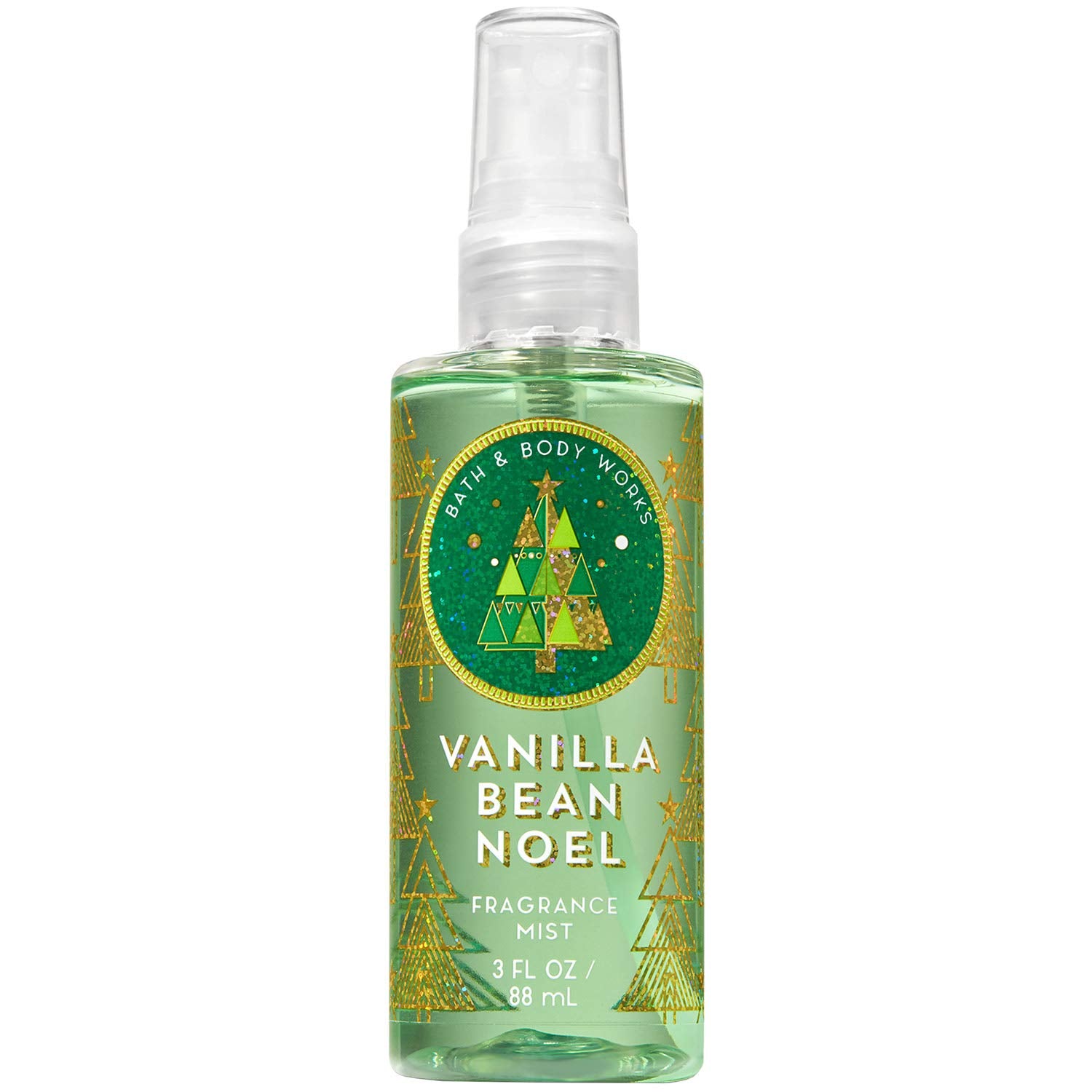 Bath And Body Works Vanilla Bean Noel Travel Size Fine Fragrance Mist 2.5 Fluid Ounce