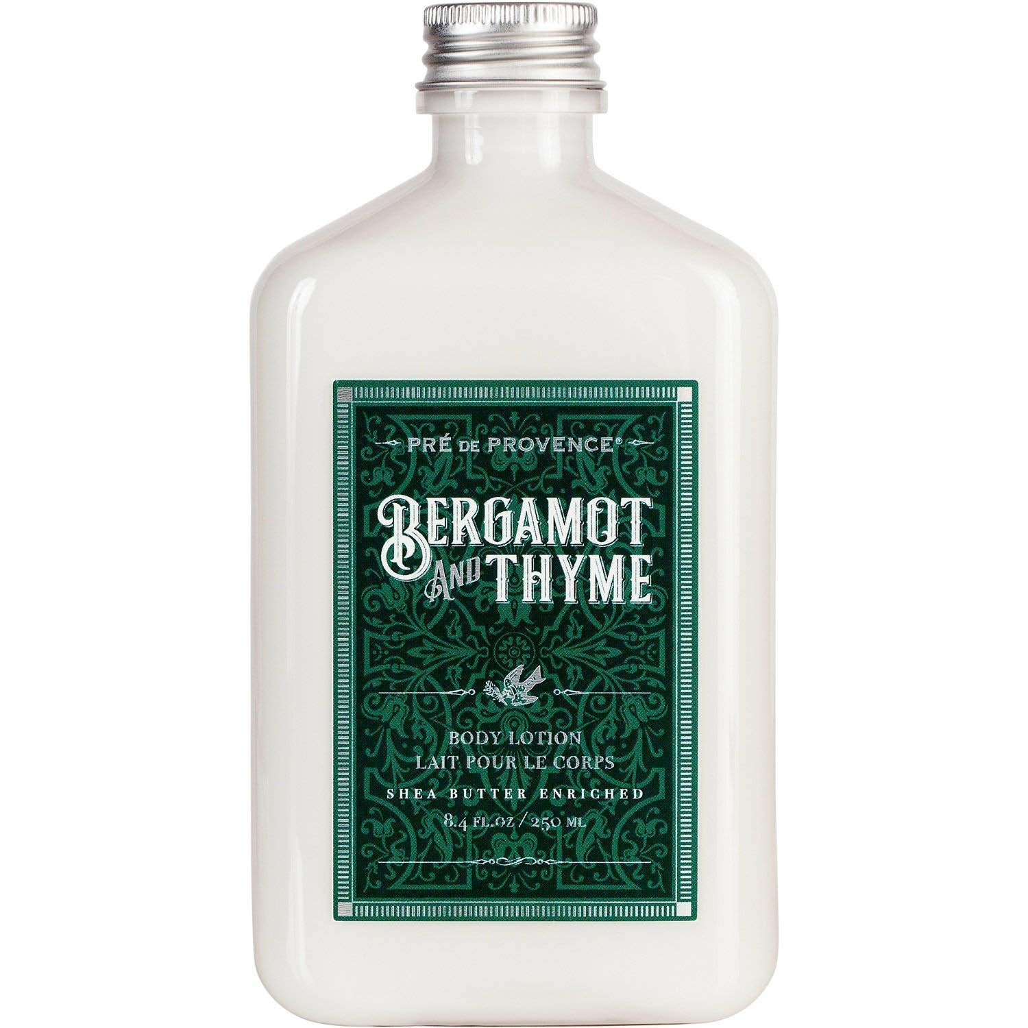 Pre de Provence Bergamot & Thyme Mens Fragrance Collection, Body Lotion, 250 ML