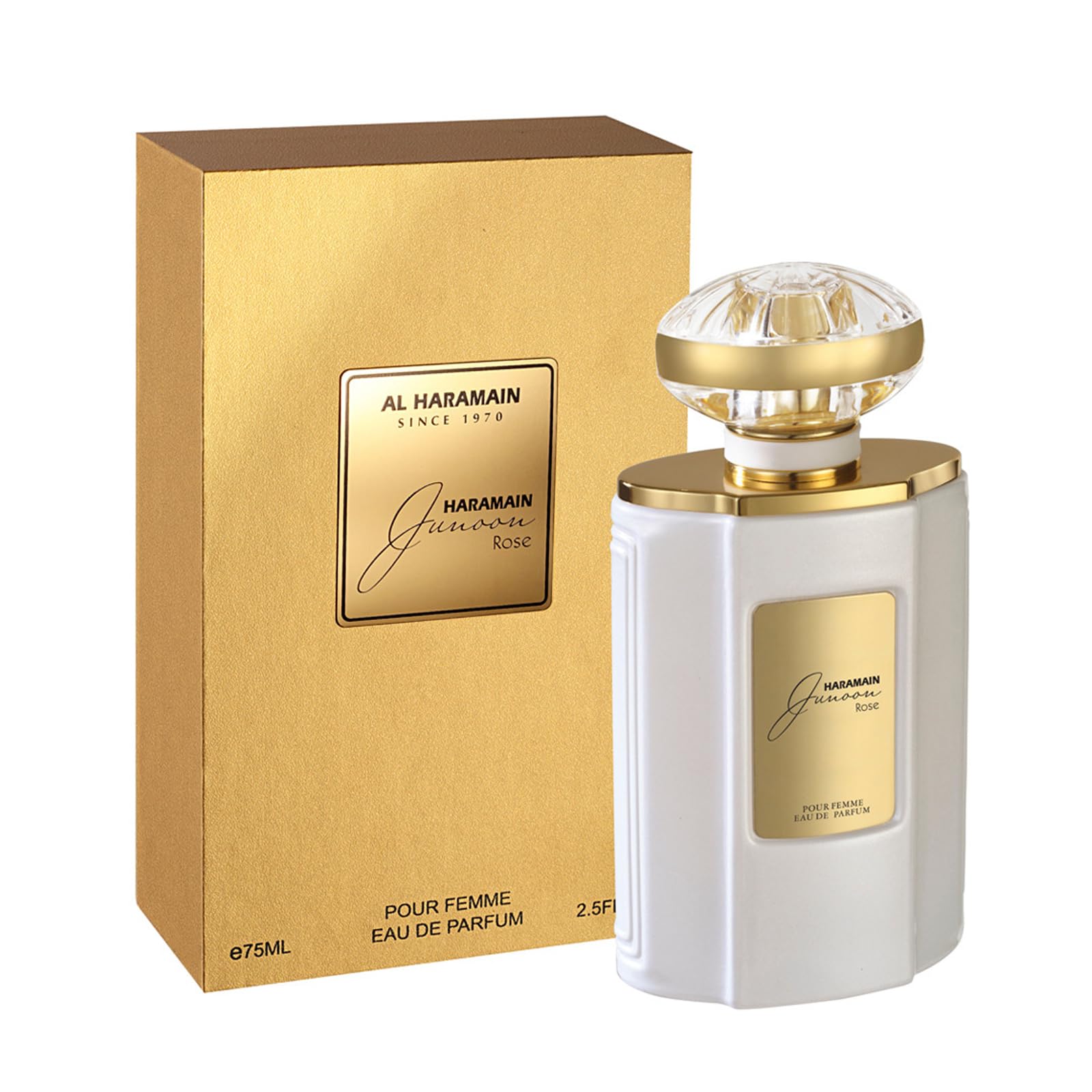 Al Haramain Junoon Rose Edp 2.5 Oz 75 Ml Women