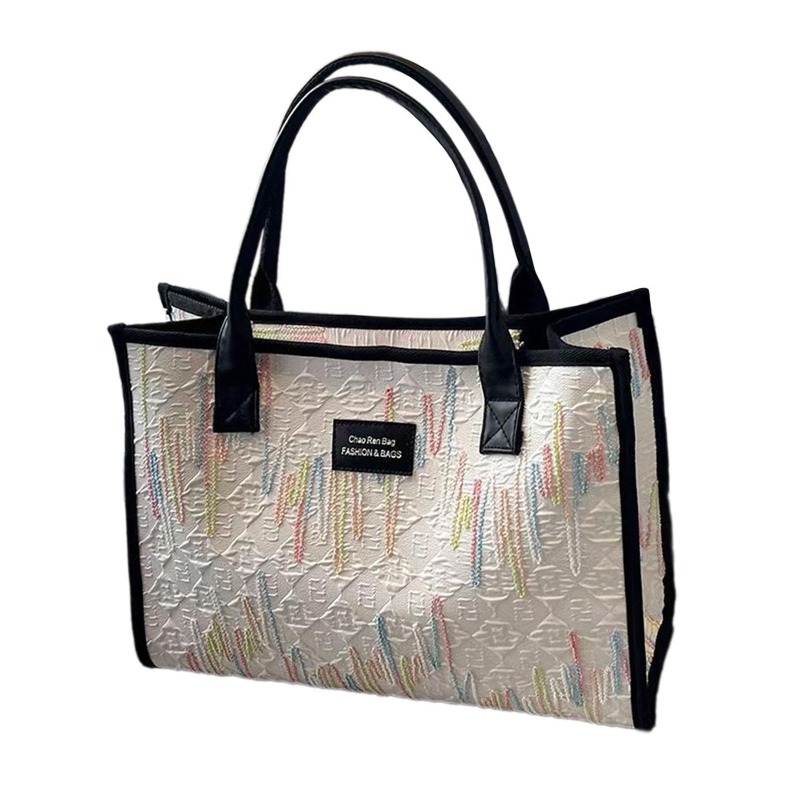 Club Bollywood The Style Sutrawomen Shoulder Bag Satchel Lightweight Tote Bag For Vacation Travel Birthday Beige|Clothing, Shoes