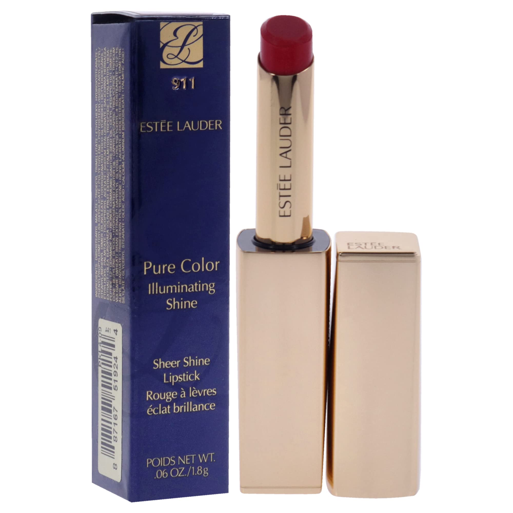 Estee Lauder Pure Color Illuminating Shine Lipstick - 911 Little Legend Lipstick Women 0.06 Oz