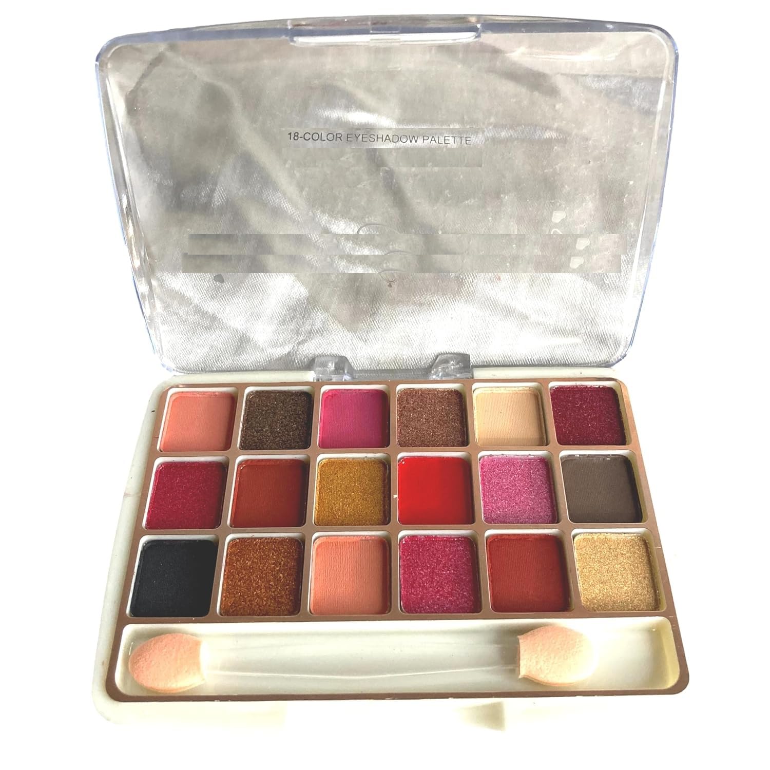 Glamezone 18 Color Eyeshadow For Party Makeup/Casual Makeup/Wedding Makeup Pack Of 1 12 Ml (Multicolor)
