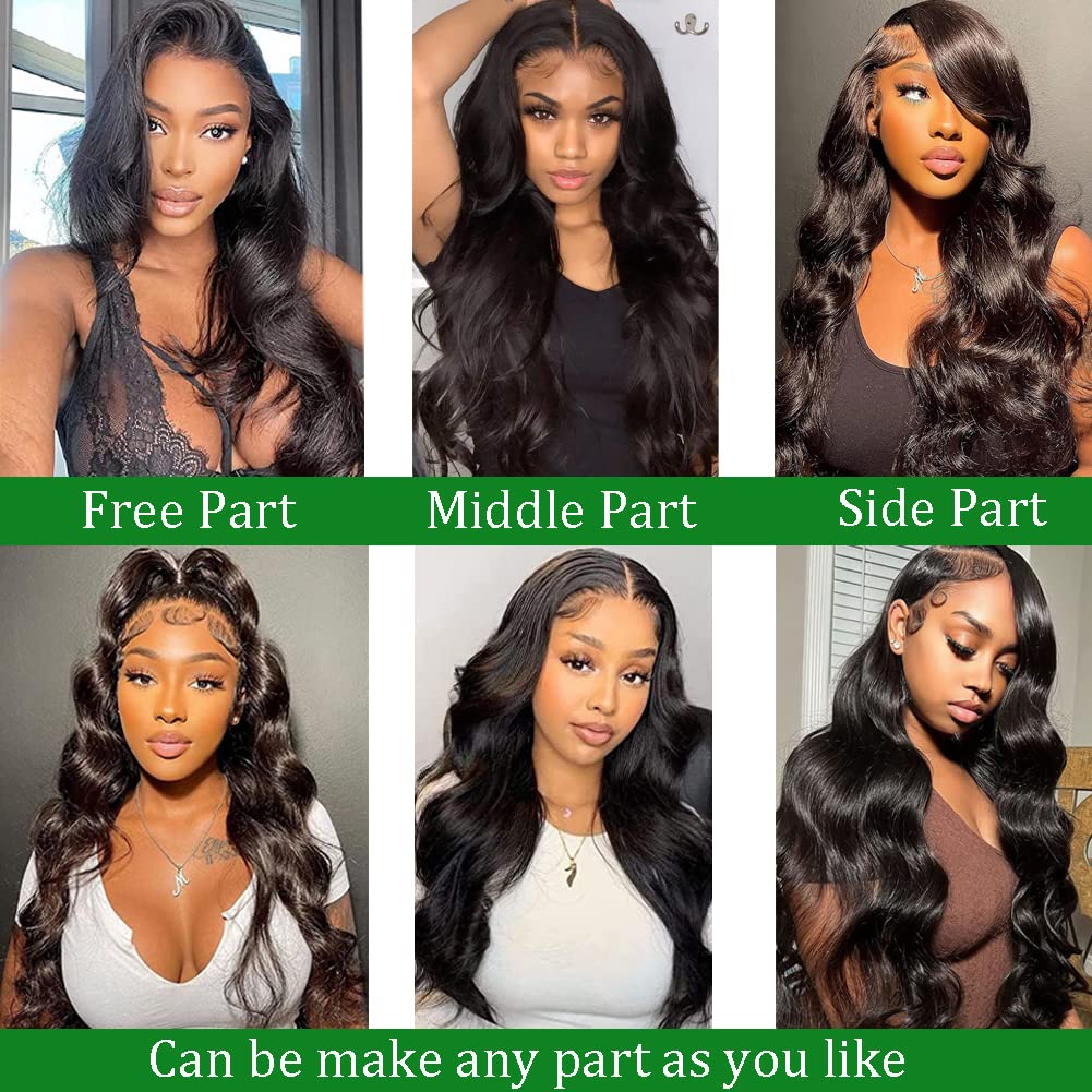 Douyin Body Wave Lace Front Wigs Human Hair Pre Plucked 180% Density 13X4 Hd Lace Front Wigs For Women Human Hair Wigs Glueless