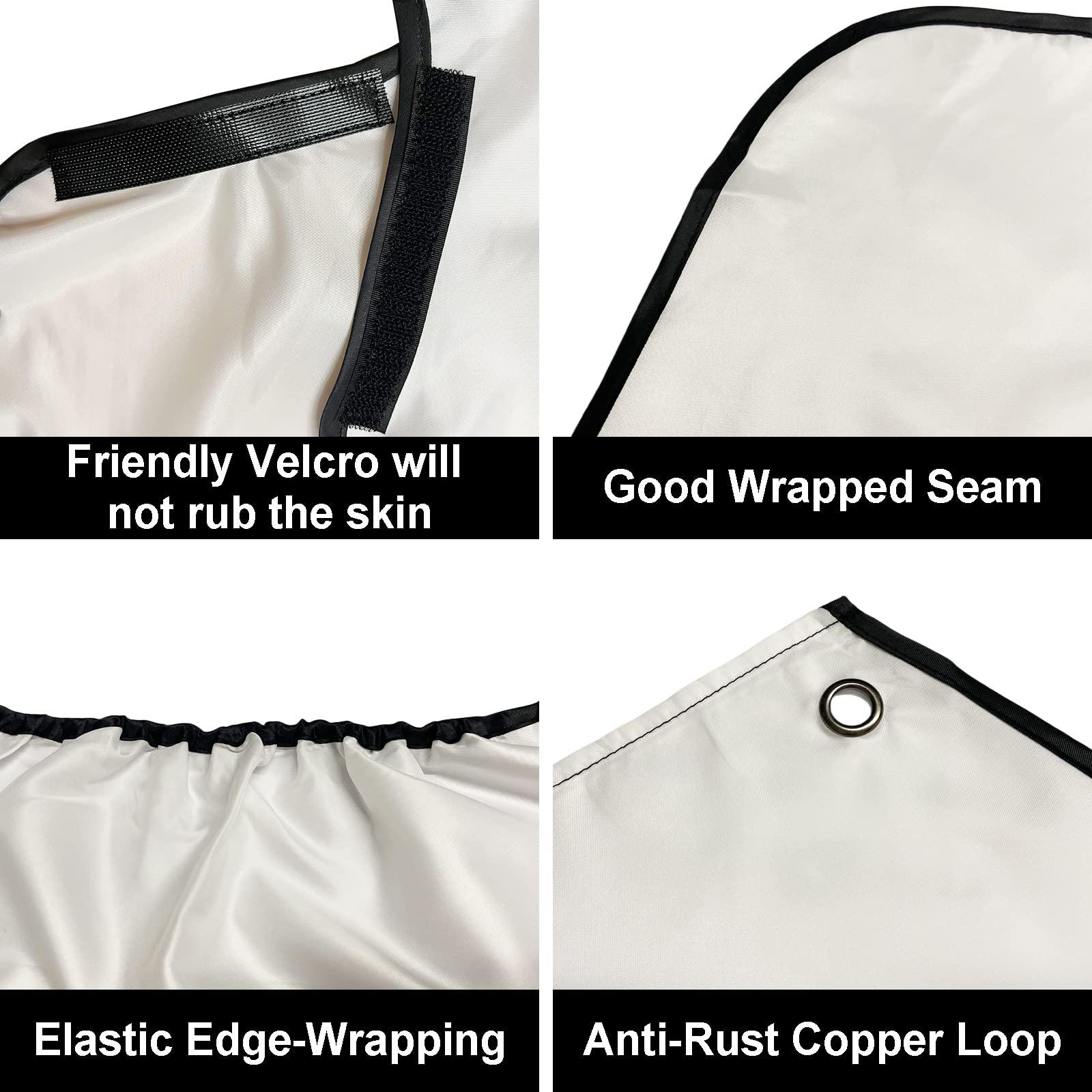 Pelocapa Beard Grooming Bib For Men, Non-Stick Beard Shaving Catcher, Beard Trimming Styling Bib With 2 Suction Cups And Storage