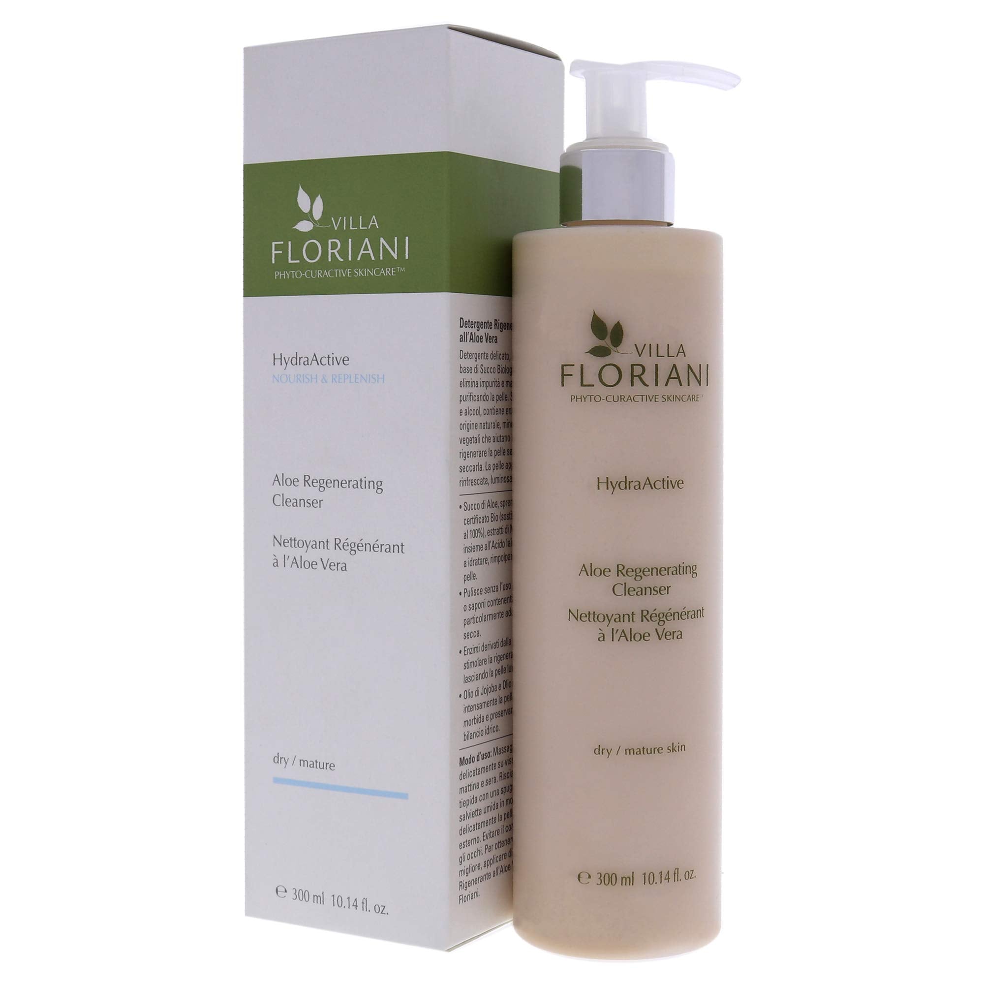 Villa Floriani Regenerating Cleanser - Aloe Women Cleanser 10.14 Oz