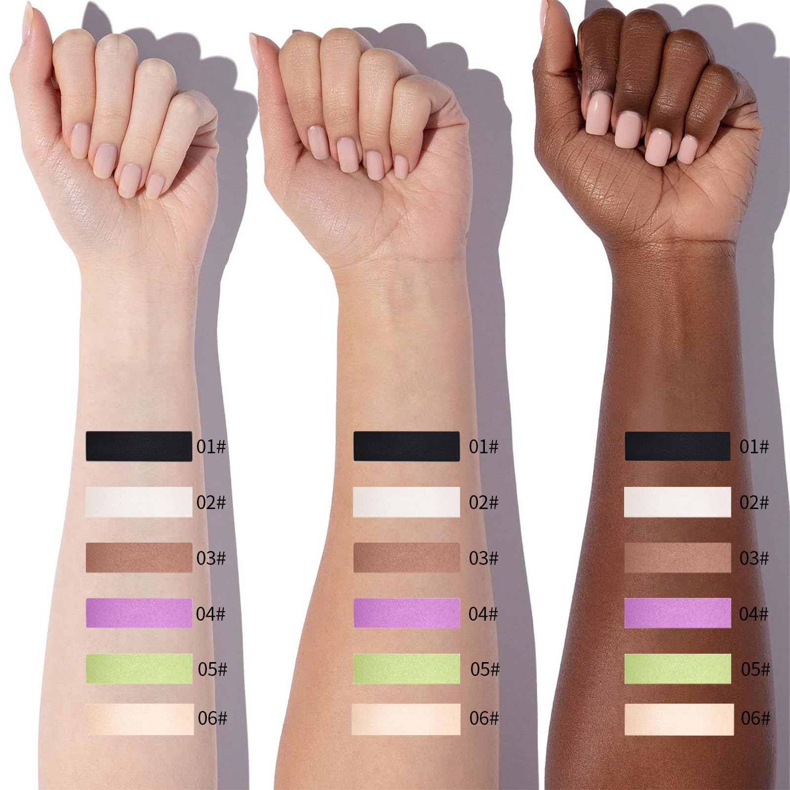 Erinde Single Beige Matte Eyeshadow Palette, Velvet Eye Shadow Compact Powder Primer Base Makeup, Neutral Nudes Naked Matte Pres