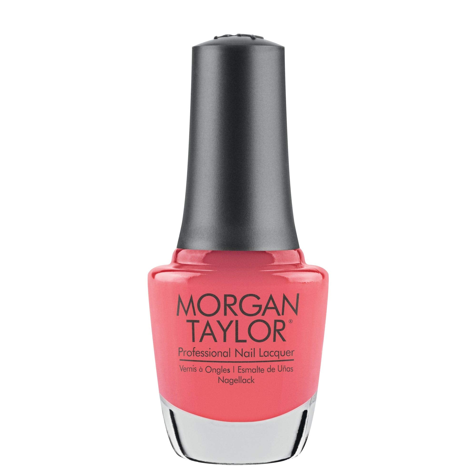 Morgan Taylor Nail Lacquer (Cancan We Dance?) Orange Nail Polish, Finger Nail Polish, Long Lasting Nail Polish, Orange Nail Lacq