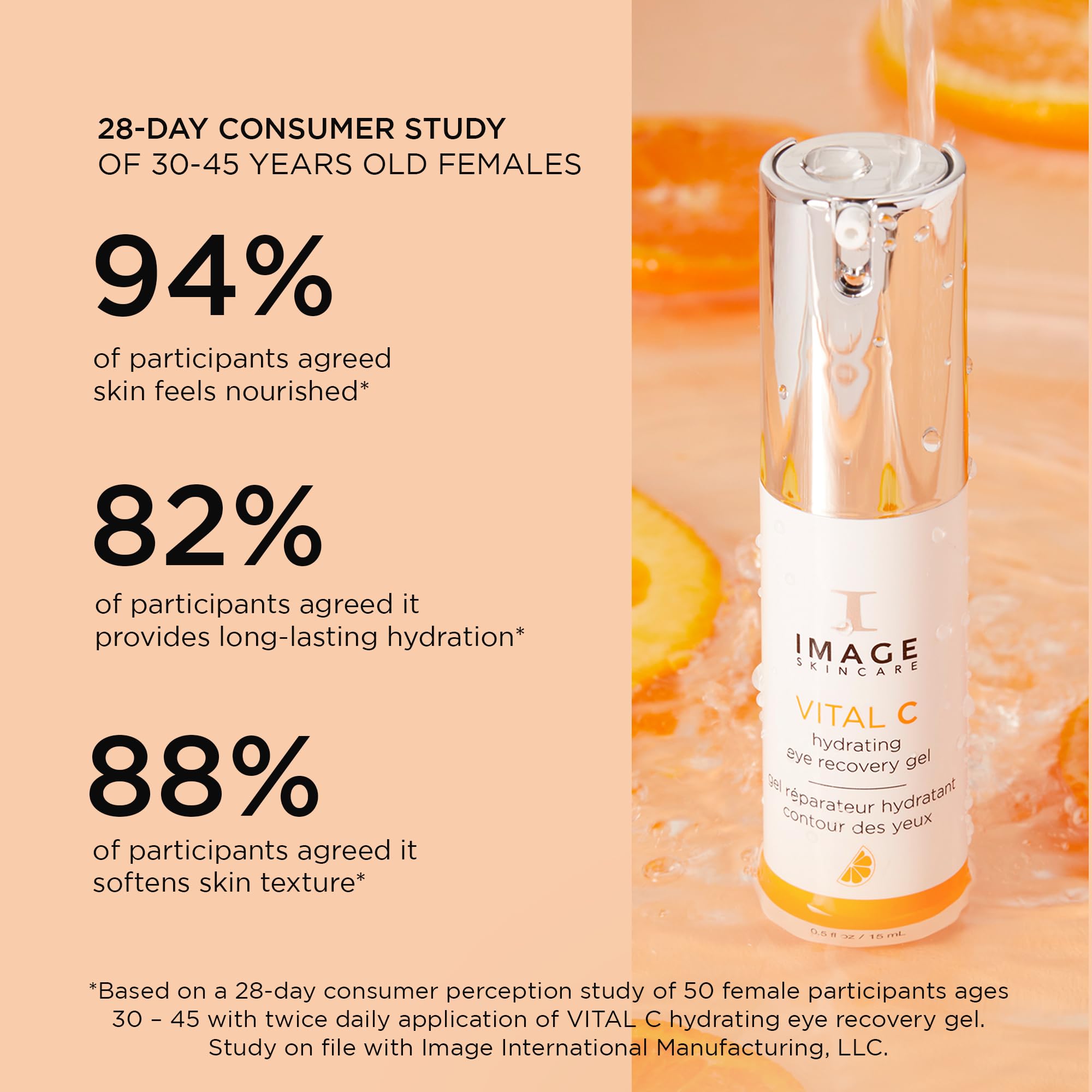 Image Skincare Image Vital C Hydrating Eye Recovery Gel, Multi 0.5 Fl Oz