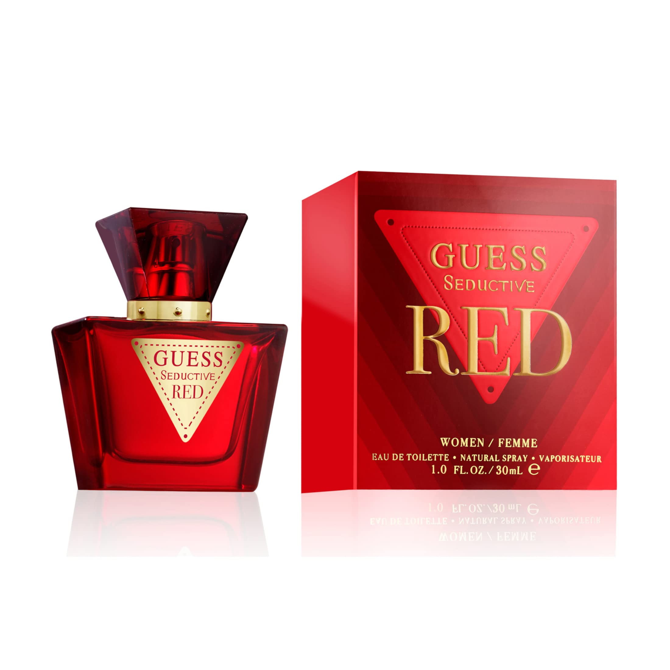 Guess Seductive Red Women/Femme Eau De Toilette Perfume Spray For Women, 1.0 Fl. Oz.