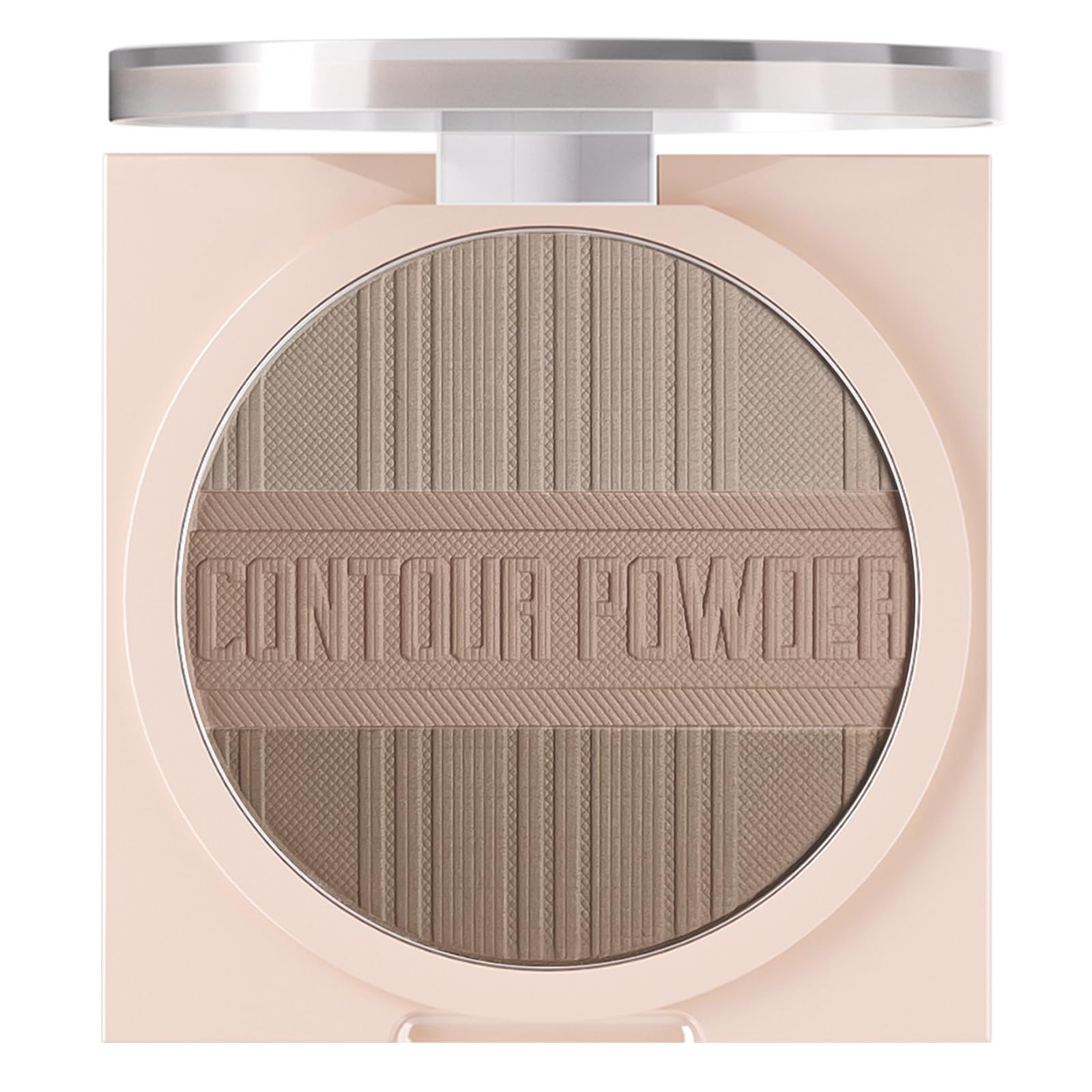 Lilyloria Contour Powder Makeup Palette Matte Face Sculpting Shading Silky Smooth Tone Tuning Flawless Bronzer, 02 Grey Brown