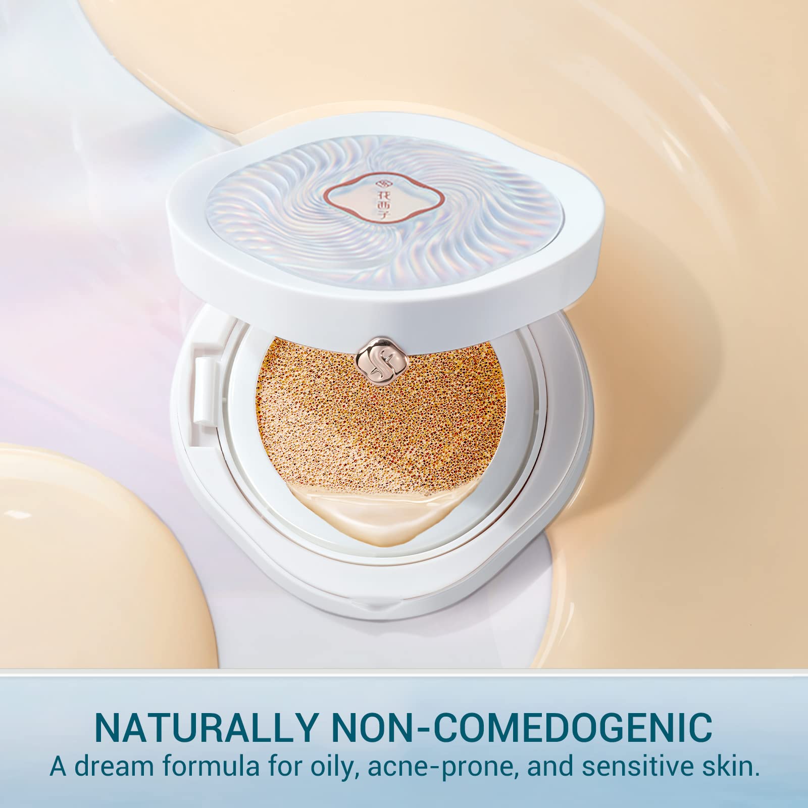 Florasis Flawless Jade Breathable Longwear Cushion Foundation (N30 Bathing Beauty)