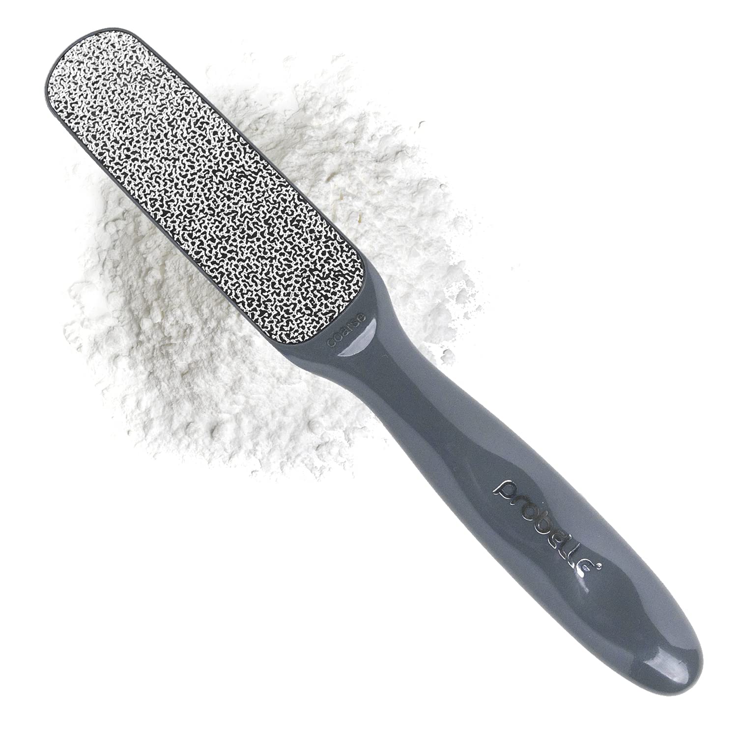 Probelle Double Sided Multidirectional Nickel Foot File Callus Remover - Immediately Reduces Calluses And Corns To Powder For In