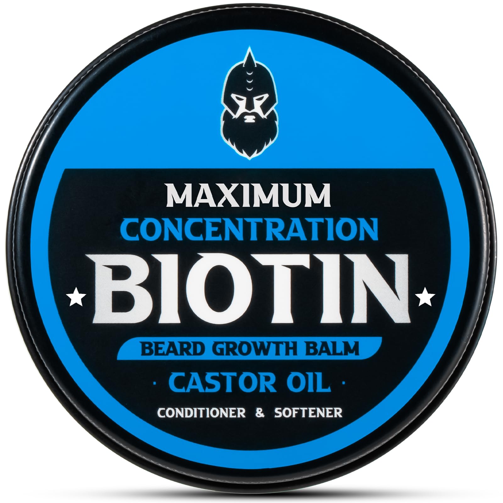 First Melody Beard Balm, 2X Concentration Biotin, With Castor Oil And Argan & Jojoba Oils, Promotes Beard Growth, Styles, Streng