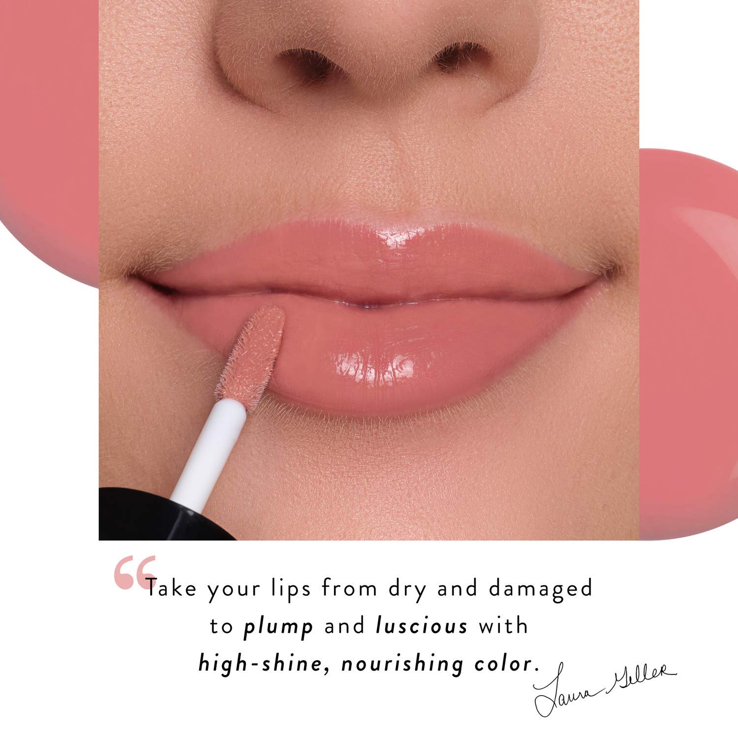 LAURA GELLER NEW YORK Treat-n-Go Tinted Non-Stick Hydrating Lip Oil, First Place