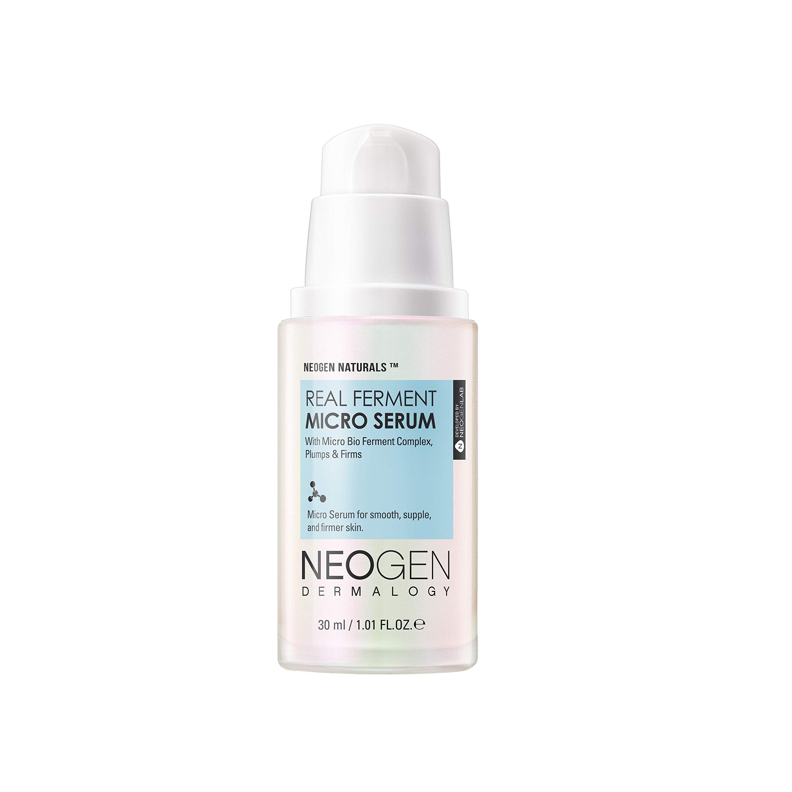 Neogen Dermalogy Real Ferment Micro Serum 1.01 Fl Oz (30 Ml) - Facial Serum With Naturally Fermented Ingredients (Rice) & Hyalur