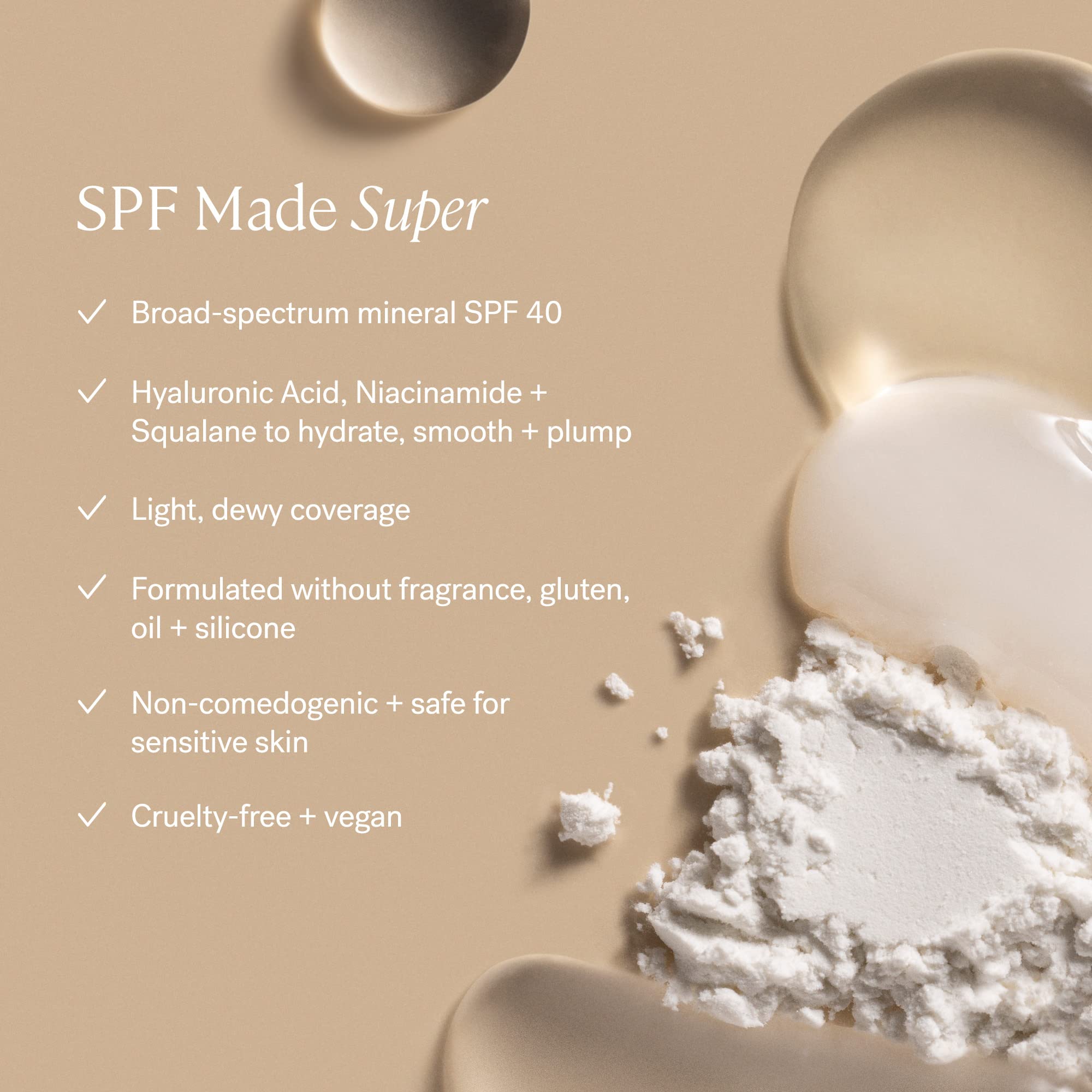 ILIA - Super Serum Skin Tint SPF 40 | Non-Comedogenic, Vegan, LIghtweight to Help Against Blue Light, Pollution while Hydrating,