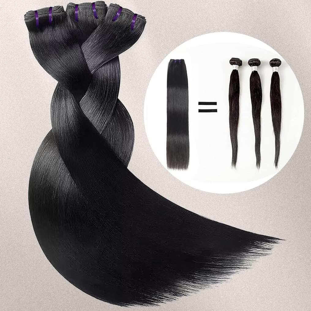 Straight Bundles Human Hair 3 Bundles 24 26 28 Inch 16A Raw Vietnamese Straight Human Hair Bundles Deals Remy Virgin Hair Bundle
