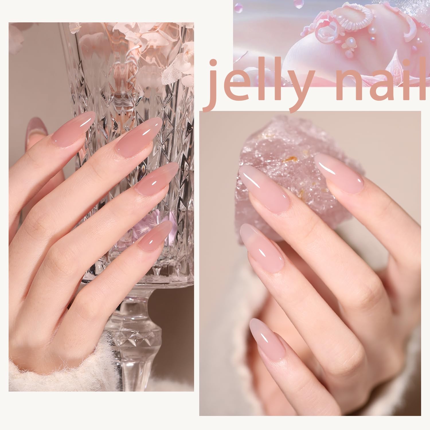 Shoyum 10-Color Gel Nail Polish Set With Uv Led Soak Off Gel Polish Home Manicure Kit