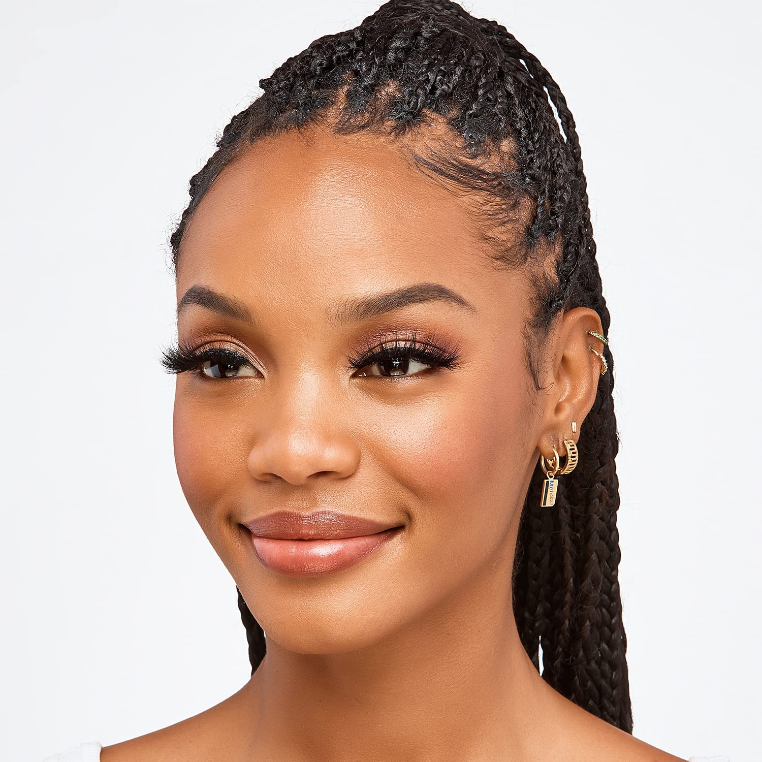 I-Envy Luxury Mink Collection False Eyelashes 100% Real Mink Glamorous Eye Look Lashes Maximum Fluffiness 3D Multi-Curl Angle (3