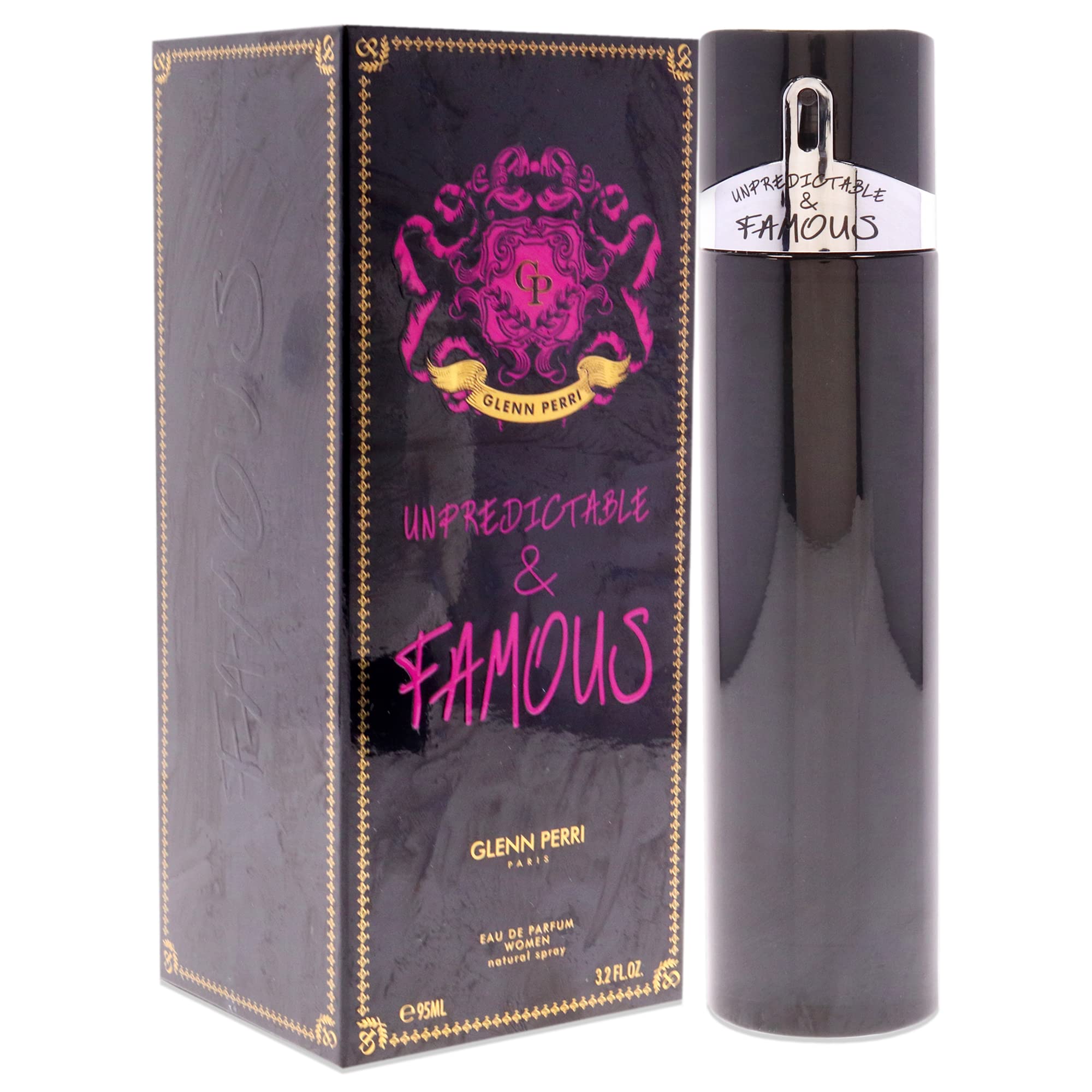 Glenn Perri Unpredictable And Famous Women Edp Spray 3.2 Oz