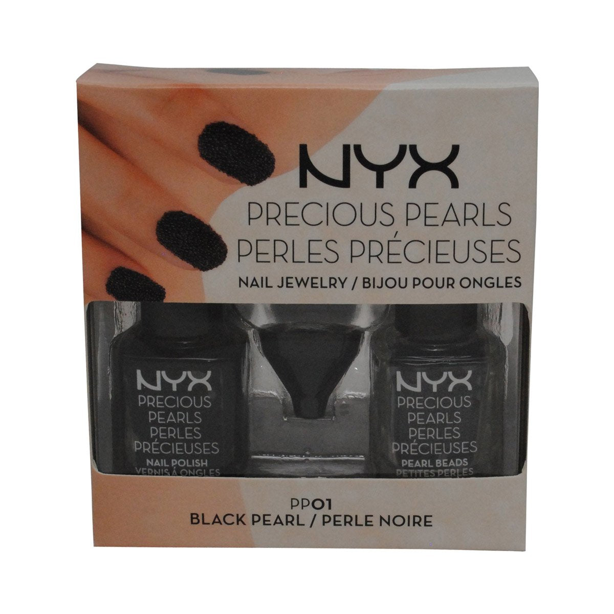 NYX Precious Pearls Nail Polish Set - BLACK PEARL