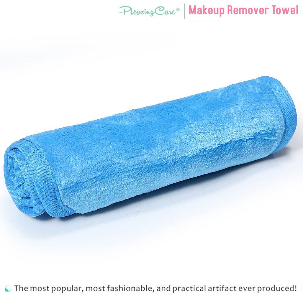 Makeup Remover Cloth Clean Towel, Reusable Facial Cleansing Towel - Chemical Free, Remove Makeup Instantly With Just Water - Mon