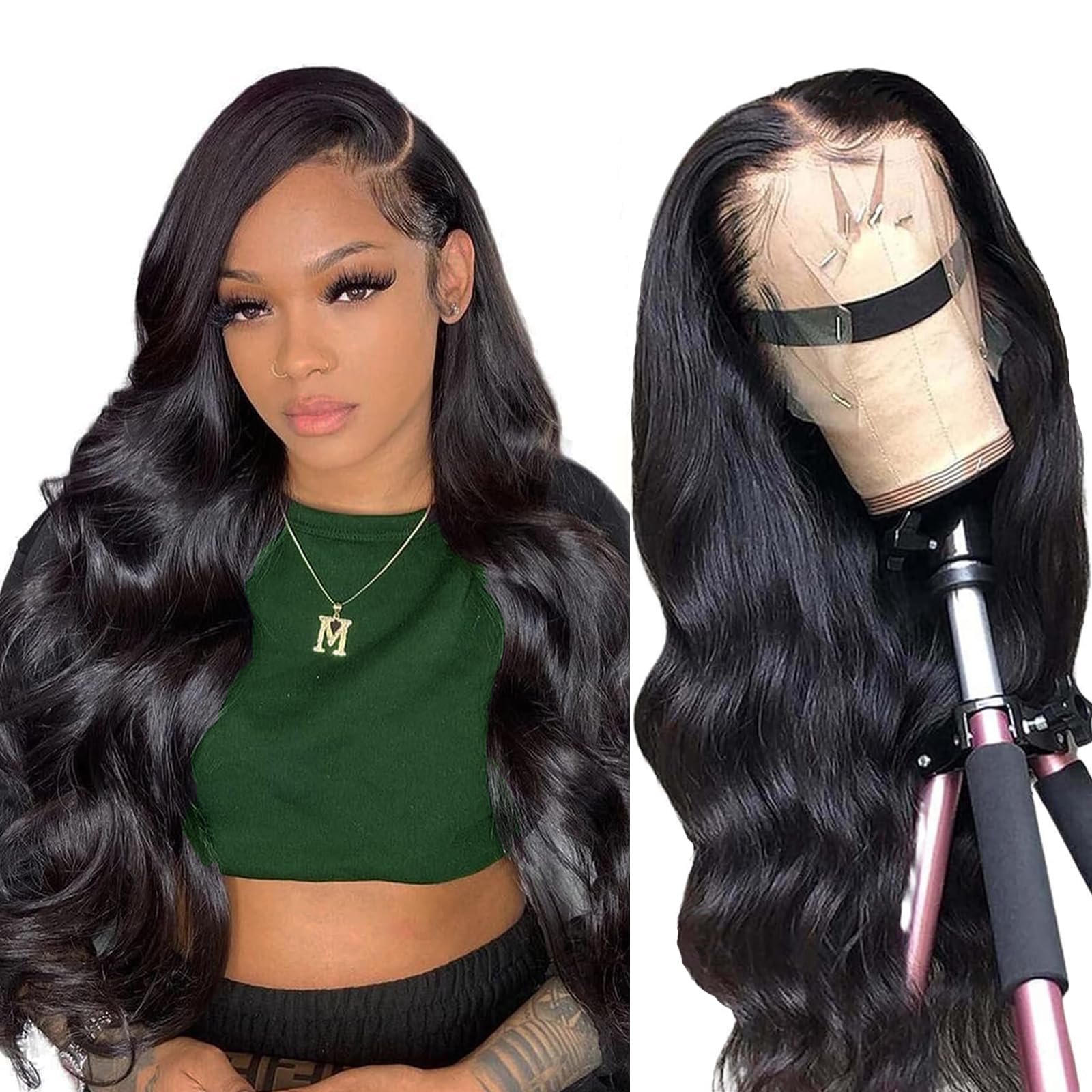 Douyin Body Wave Lace Front Wigs Human Hair Pre Plucked 180% Density 13x4 HD Lace Front Wigs For Women Human Hair Wigs Glueless 
