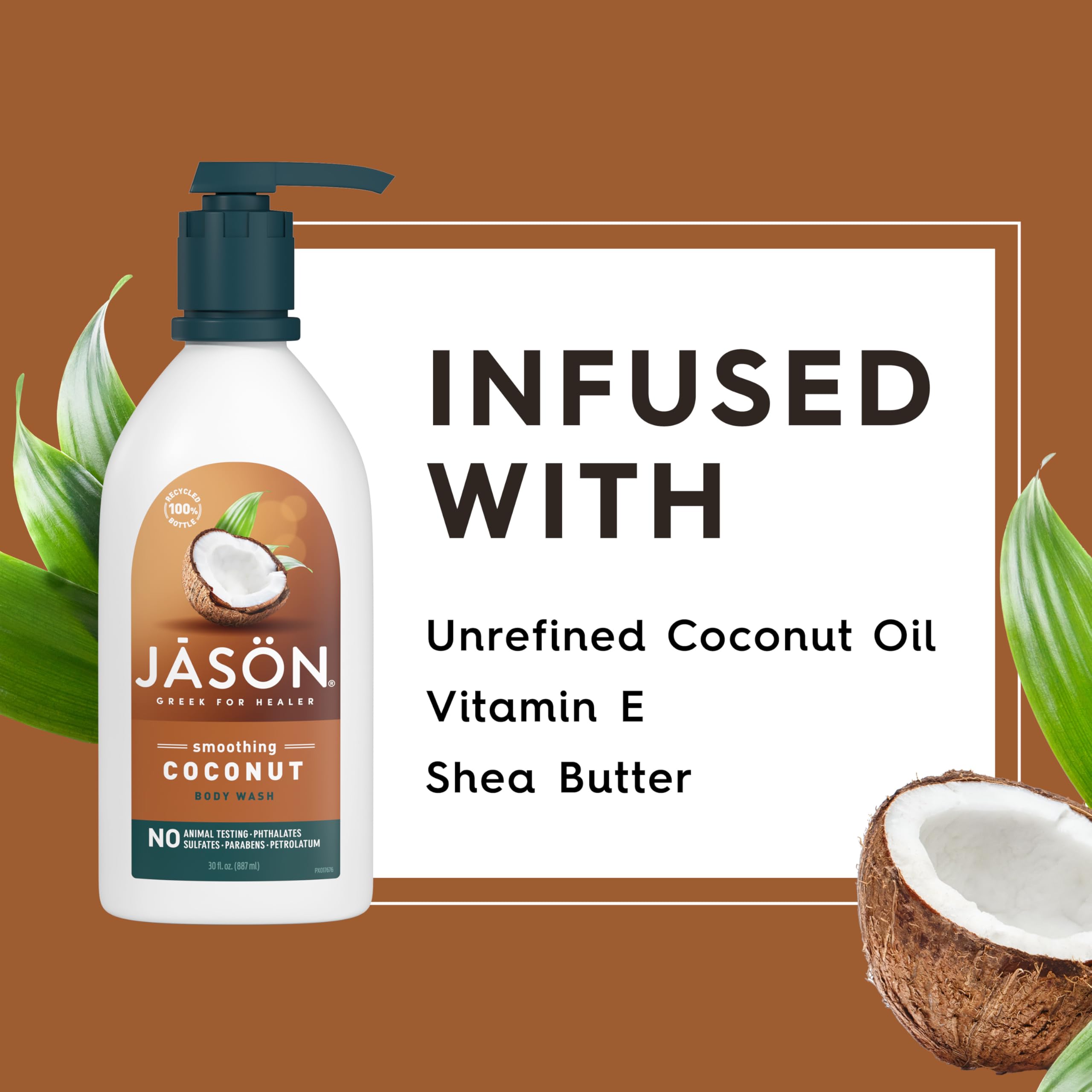 Body Wash,Smthing Coconut, Pack of 3