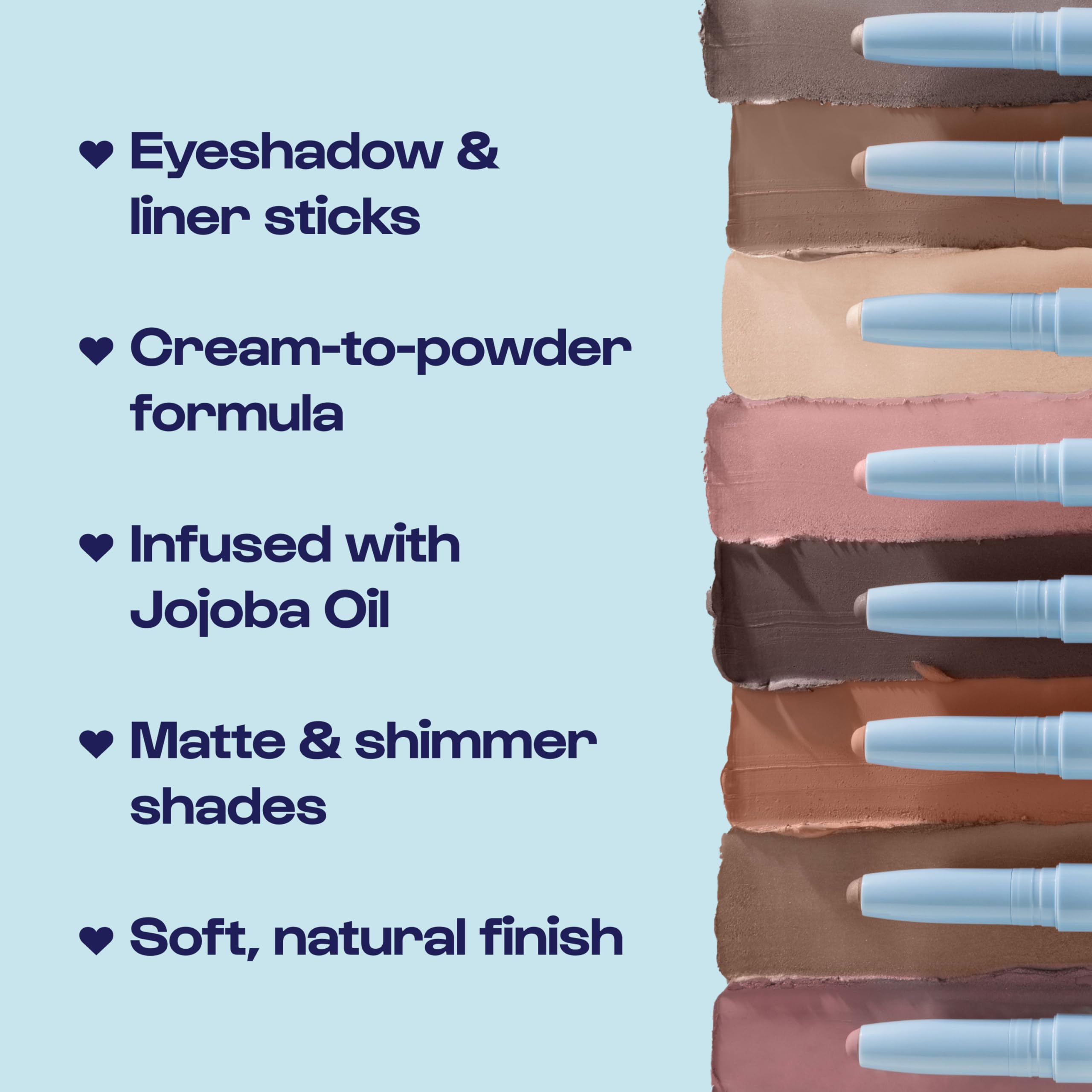 Alleyoop 11Th Hour Cream Eye Shadow Sticks - Gotta Guava (Shimmer) - Award-Winning Eyeshadow Stick - Smudge-Proof And Crease Pro