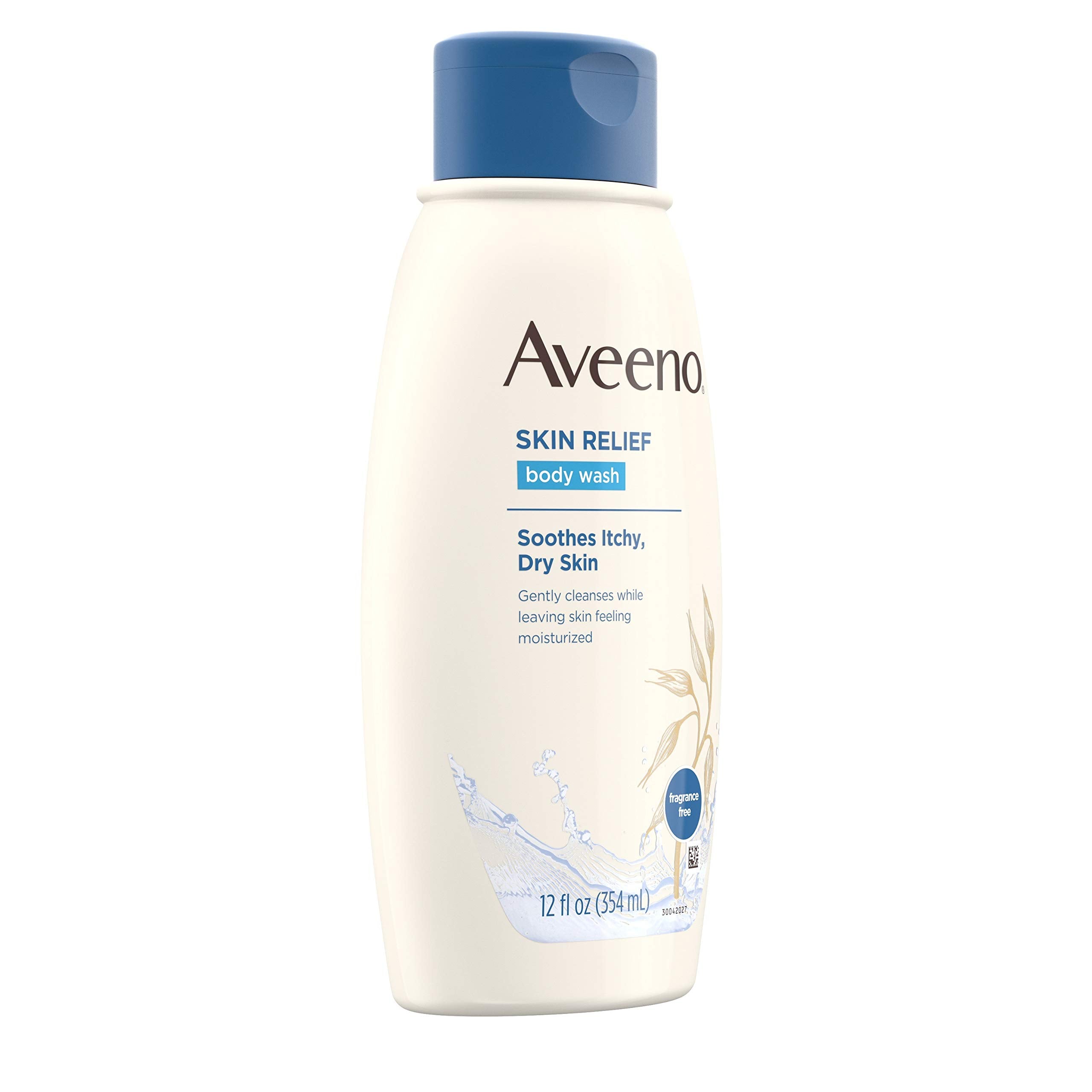 Aveeno Active Naturals Skin Relief Body Wash, Fragrance Free, 12 Fl Oz (Pack Of 1)