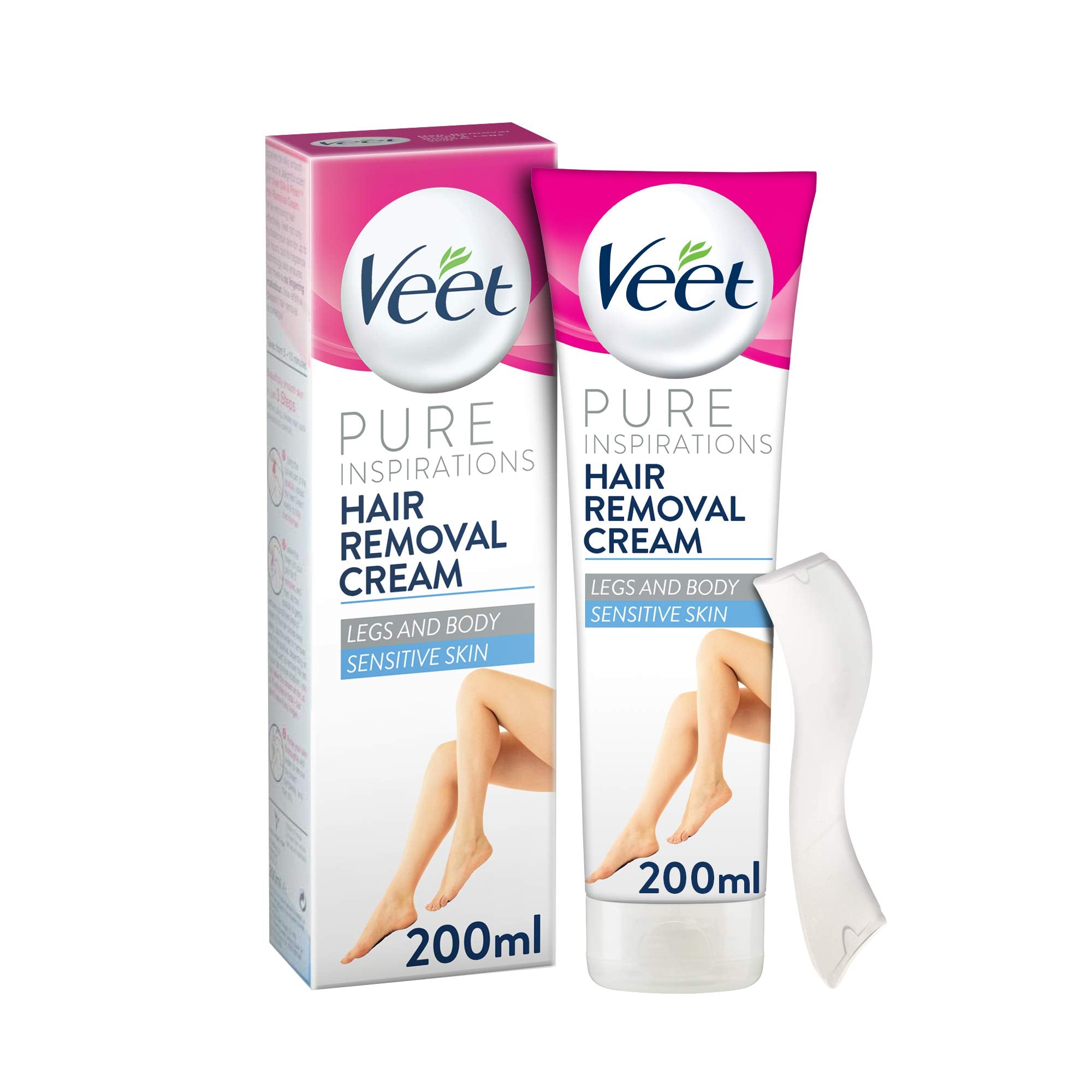 Veet Hair Removal Cream Sensitive Skin with Aloe Vera & Vitamin E (200ml)